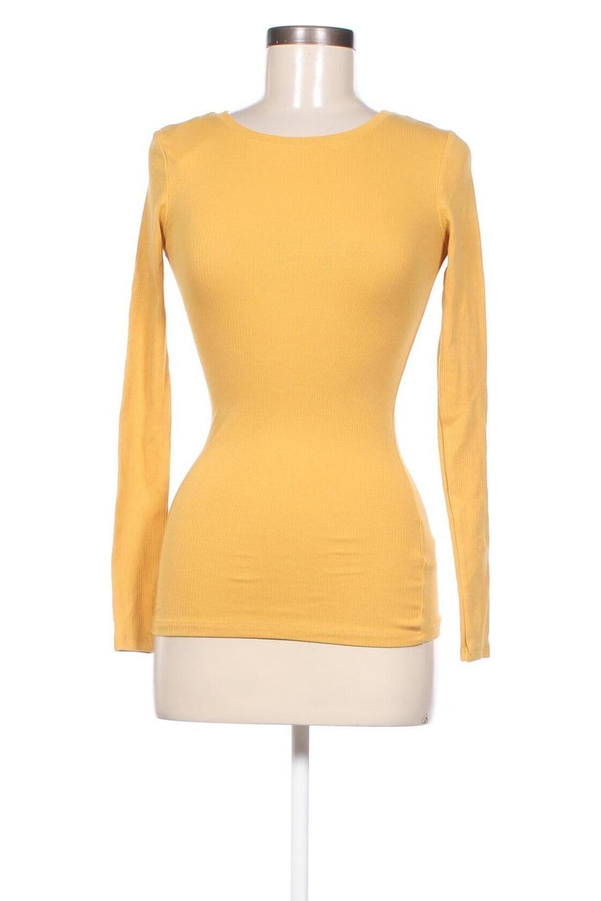 Дамска блуза FSBN, Размер XXS, Цвят Жълт, Цена 7,60 лв.