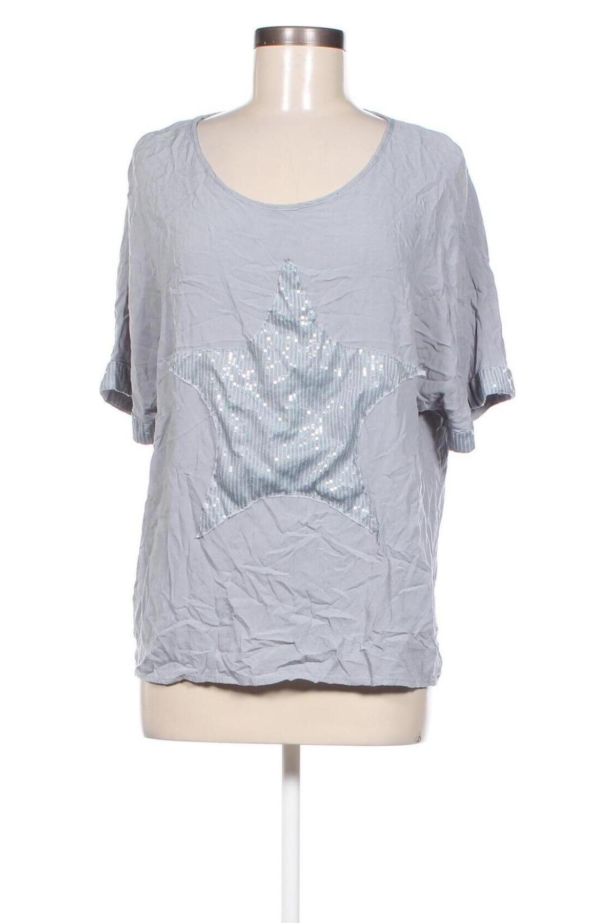 Damen Shirt Floryday, Größe L, Farbe Grau, Preis € 3,99