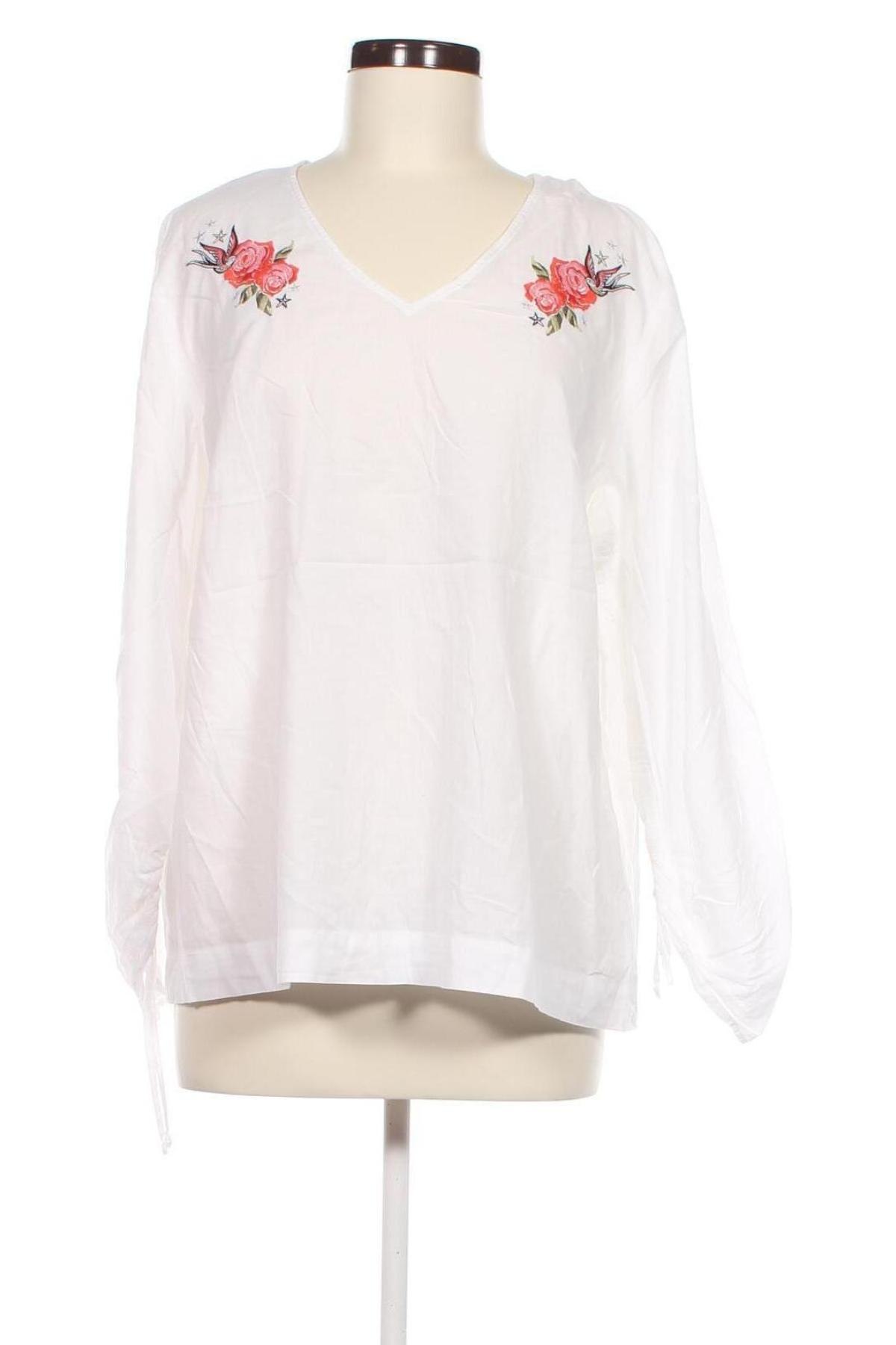 Γυναικεία μπλούζα Gerry Weber, Μέγεθος XL, Χρώμα Λευκό, Τιμή 14,85 €