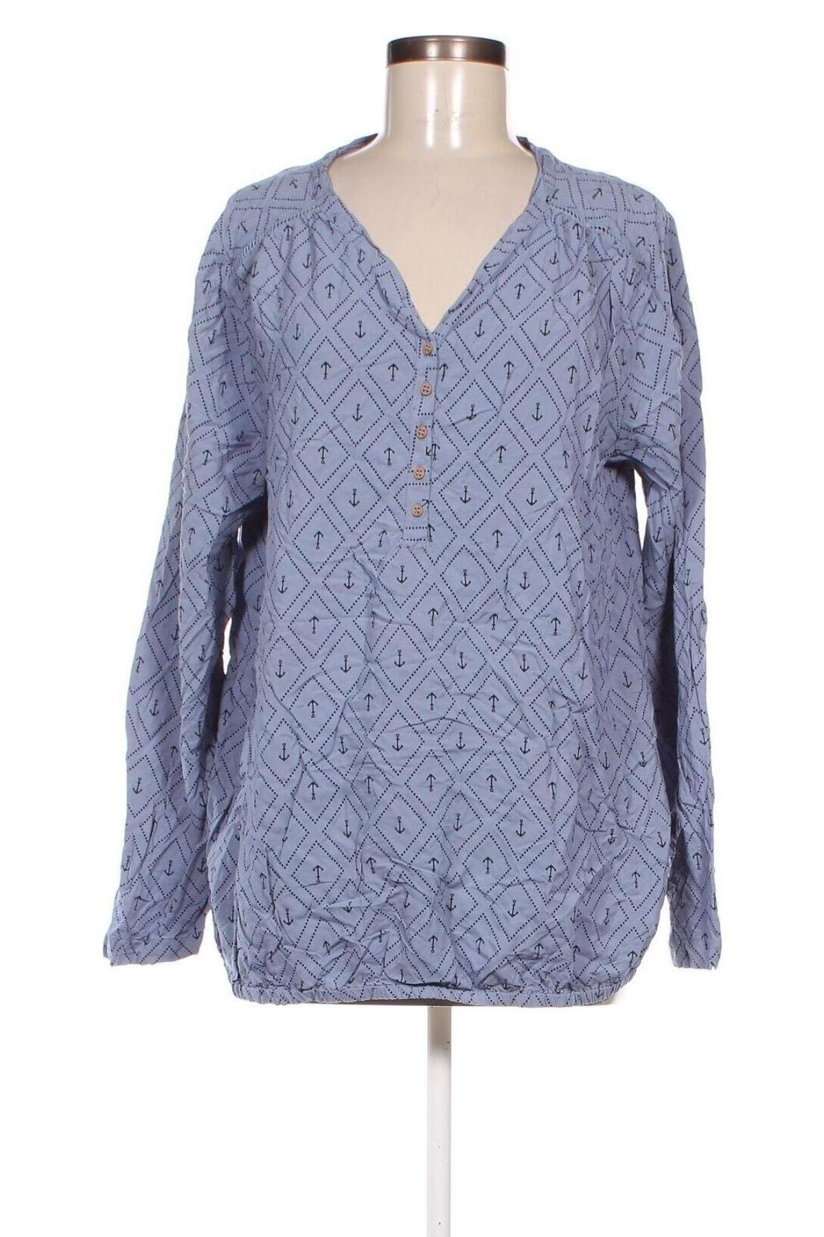 Γυναικεία μπλούζα Gina, Μέγεθος XL, Χρώμα Μπλέ, Τιμή 6,46 €