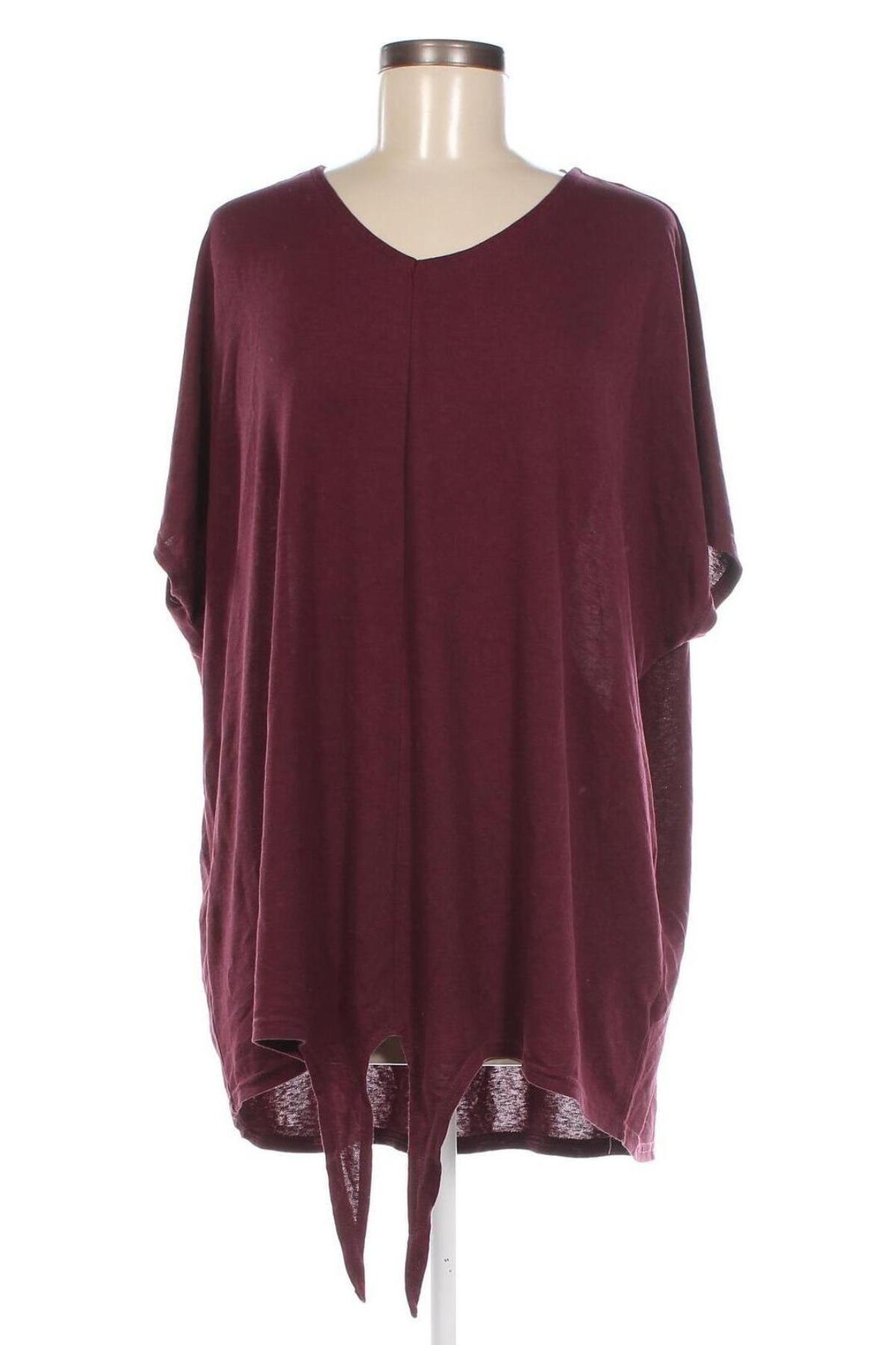 Γυναικεία μπλούζα Gina Tricot, Μέγεθος XXL, Χρώμα Κόκκινο, Τιμή 6,43 €