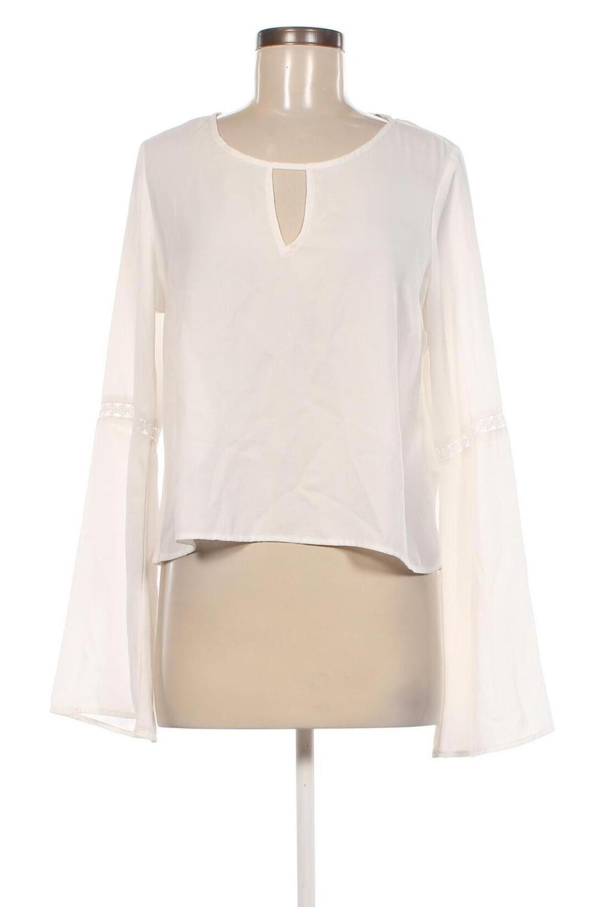 Damen Shirt Gina Tricot, Größe M, Farbe Weiß, Preis € 4,99