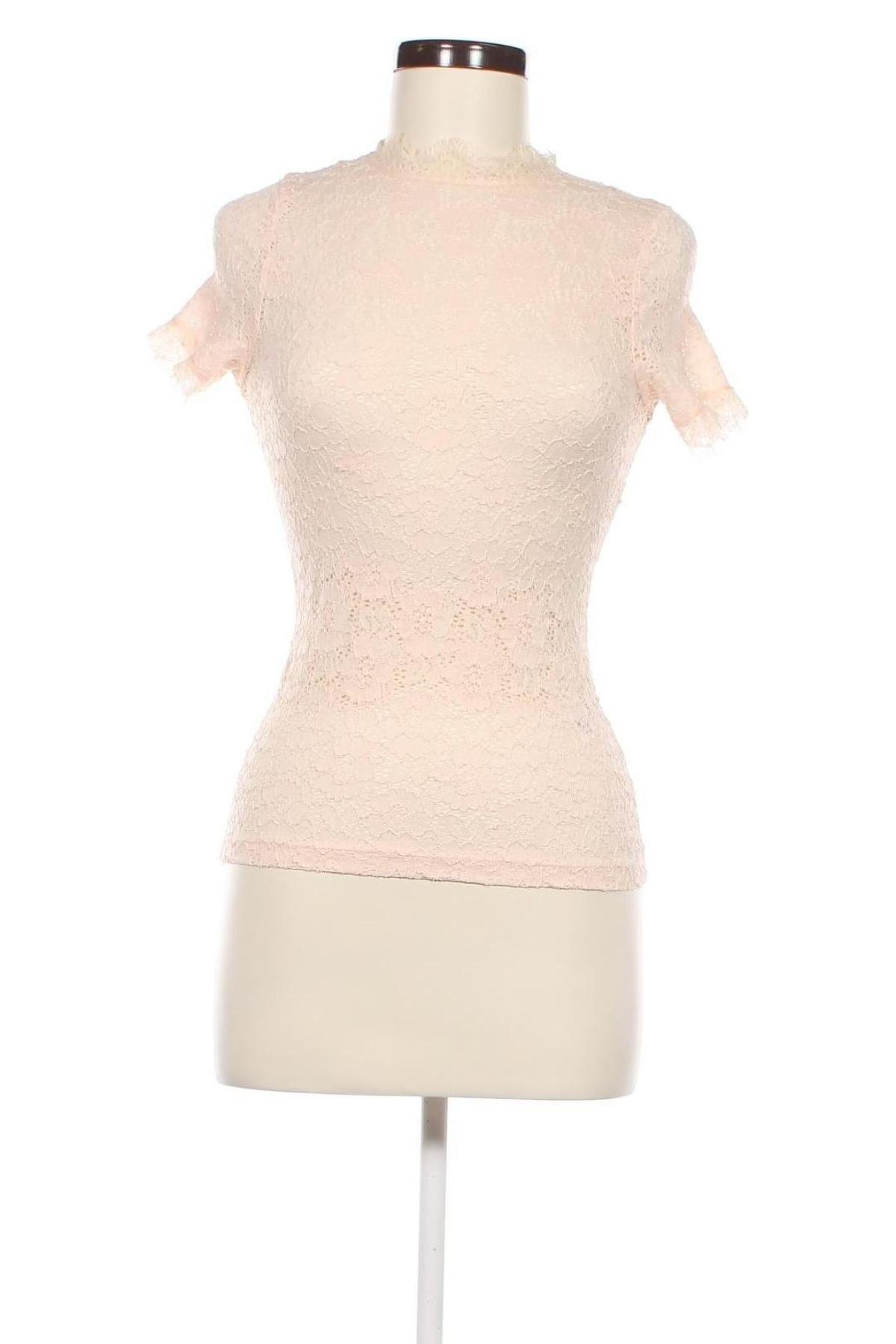 Дамска блуза Gina Tricot, Размер XS, Цвят Розов, Цена 8,00 лв.
