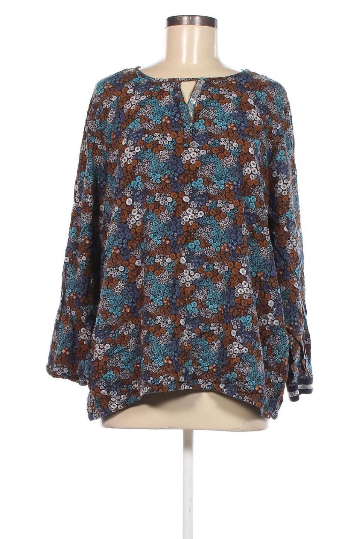 Γυναικεία μπλούζα Gina Tricot, Μέγεθος L, Χρώμα Πολύχρωμο, Τιμή 4,70 €