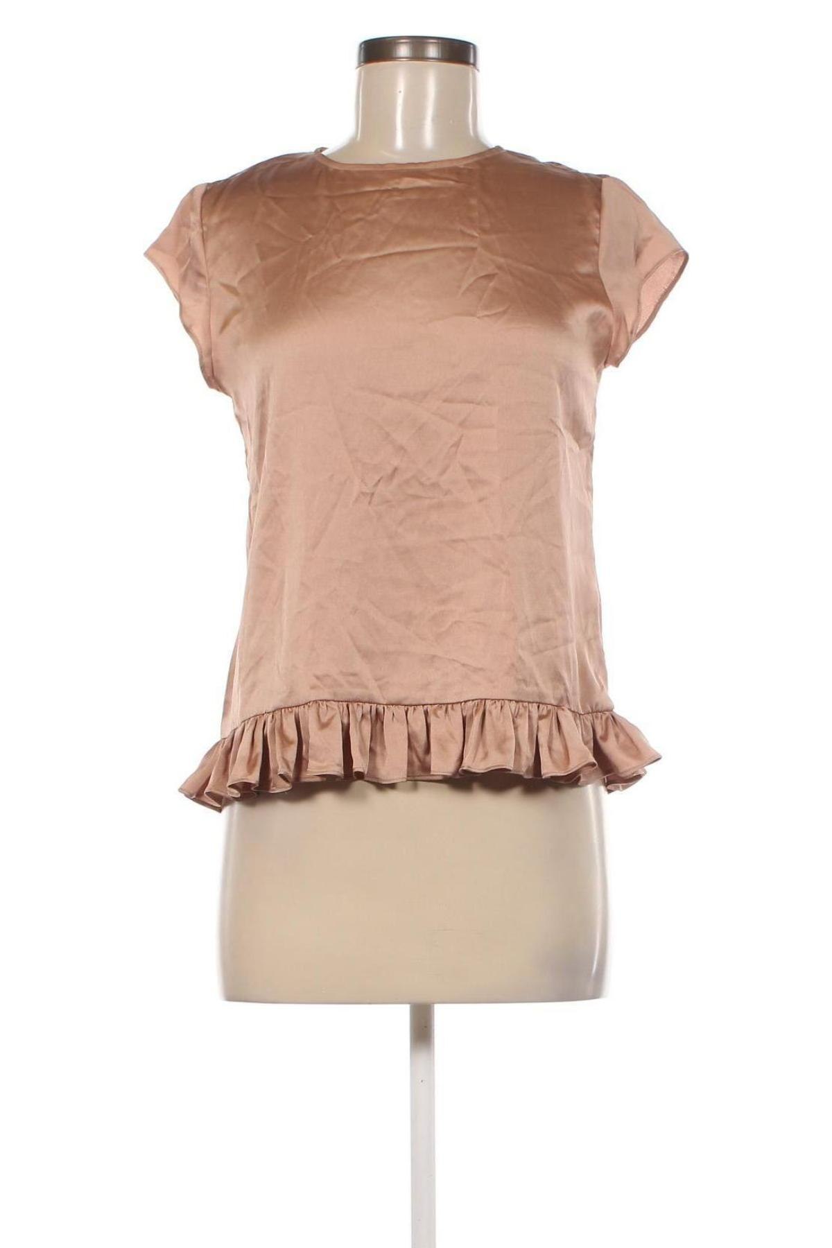 Γυναικεία μπλούζα Glamorous, Μέγεθος S, Χρώμα  Μπέζ, Τιμή 17,44 €