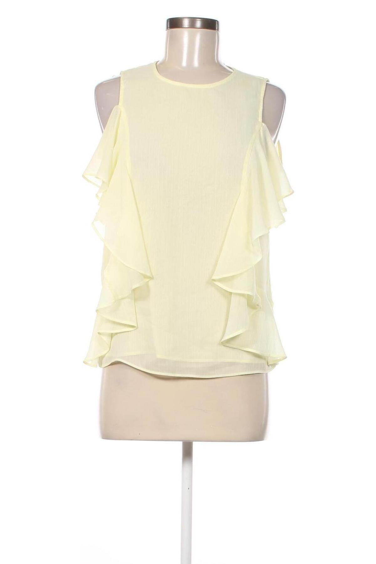 Дамска блуза H&M, Размер S, Цвят Жълт, Цена 10,73 лв.