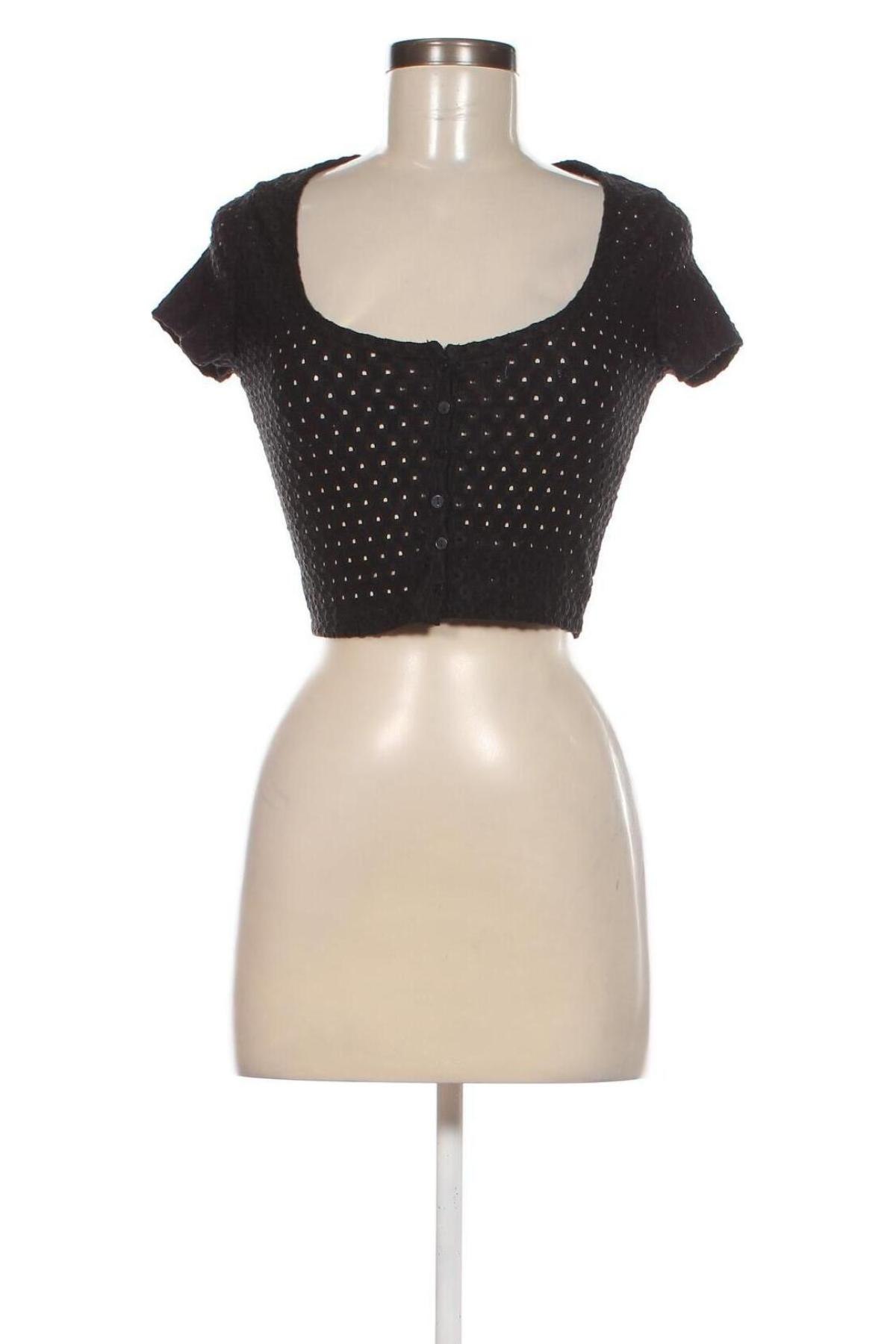 Γυναικεία μπλούζα H&M, Μέγεθος S, Χρώμα Μαύρο, Τιμή 5,19 €