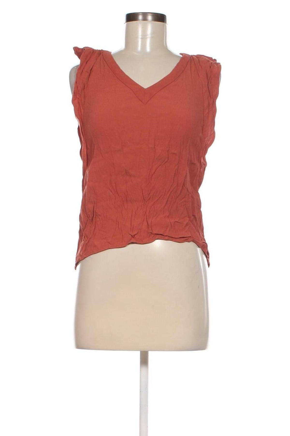 Дамска блуза H&M, Размер S, Цвят Оранжев, Цена 10,83 лв.