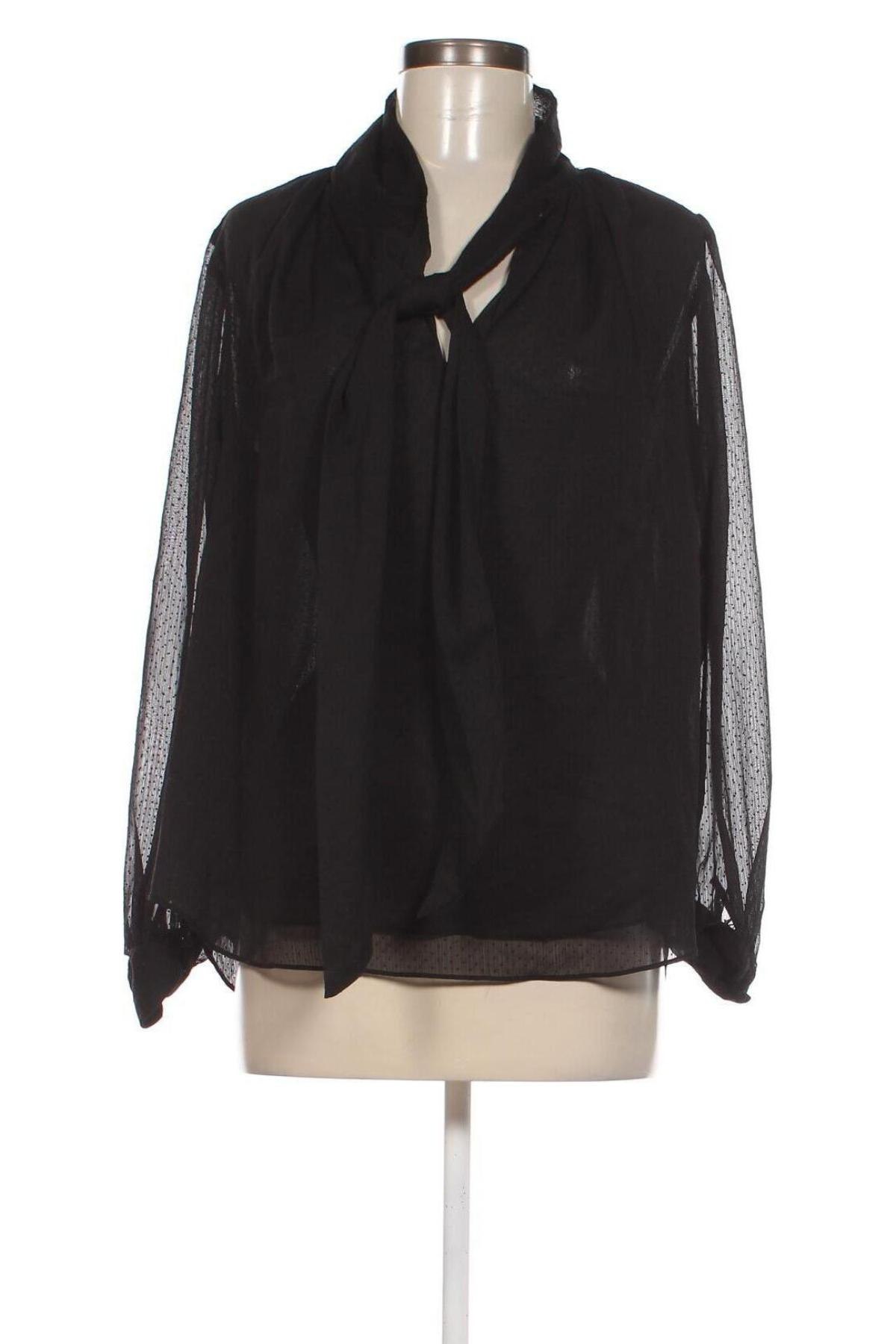 Дамска блуза H&M, Размер M, Цвят Черен, Цена 10,91 лв.