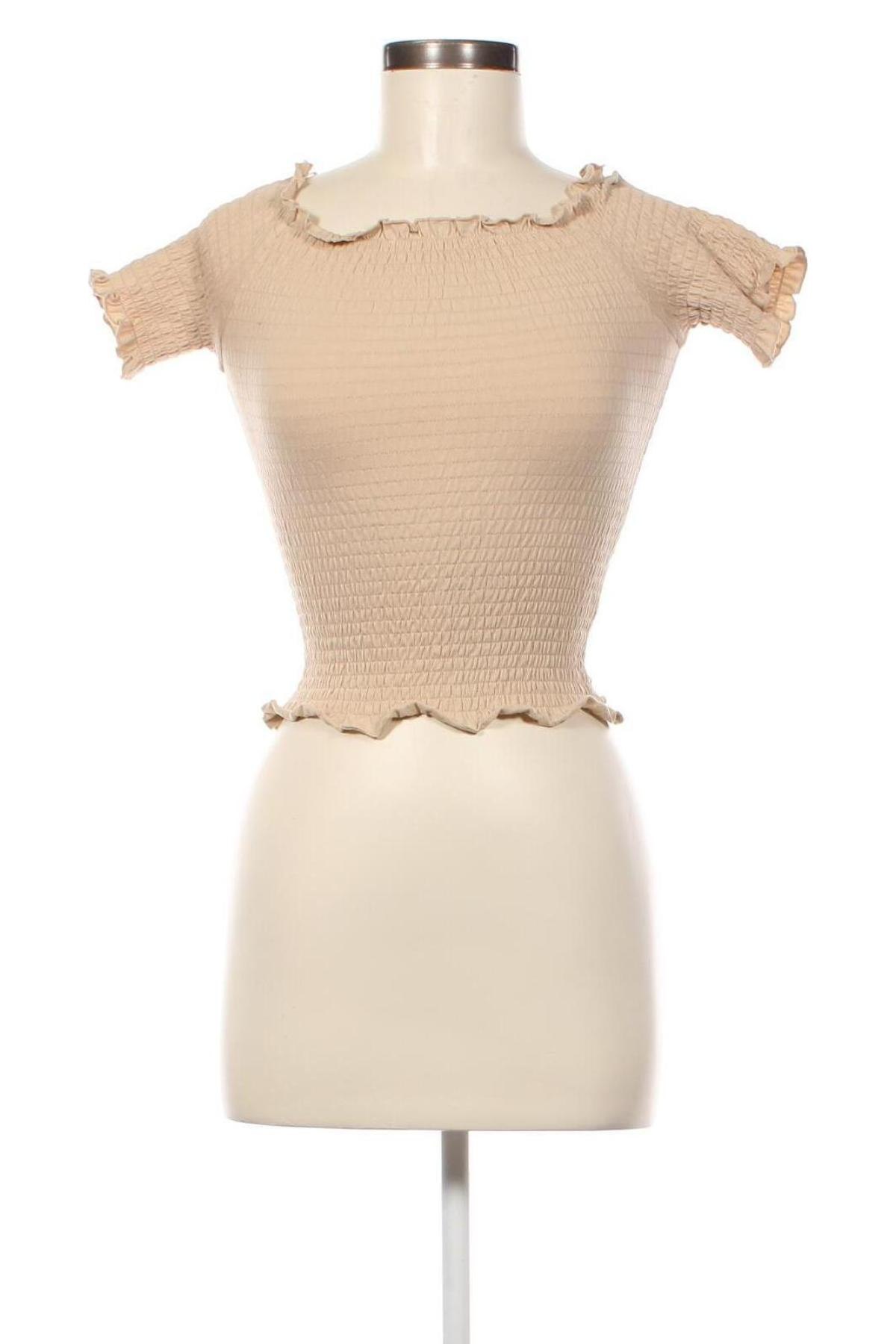 Damen Shirt H&M, Größe XS, Farbe Beige, Preis € 13,22