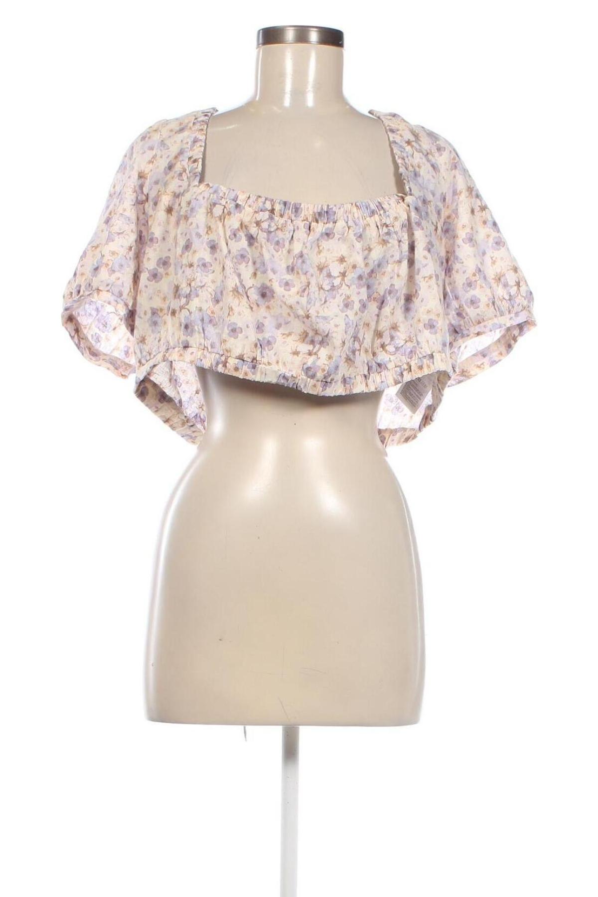 Γυναικεία μπλούζα H&M, Μέγεθος XL, Χρώμα Πολύχρωμο, Τιμή 8,56 €