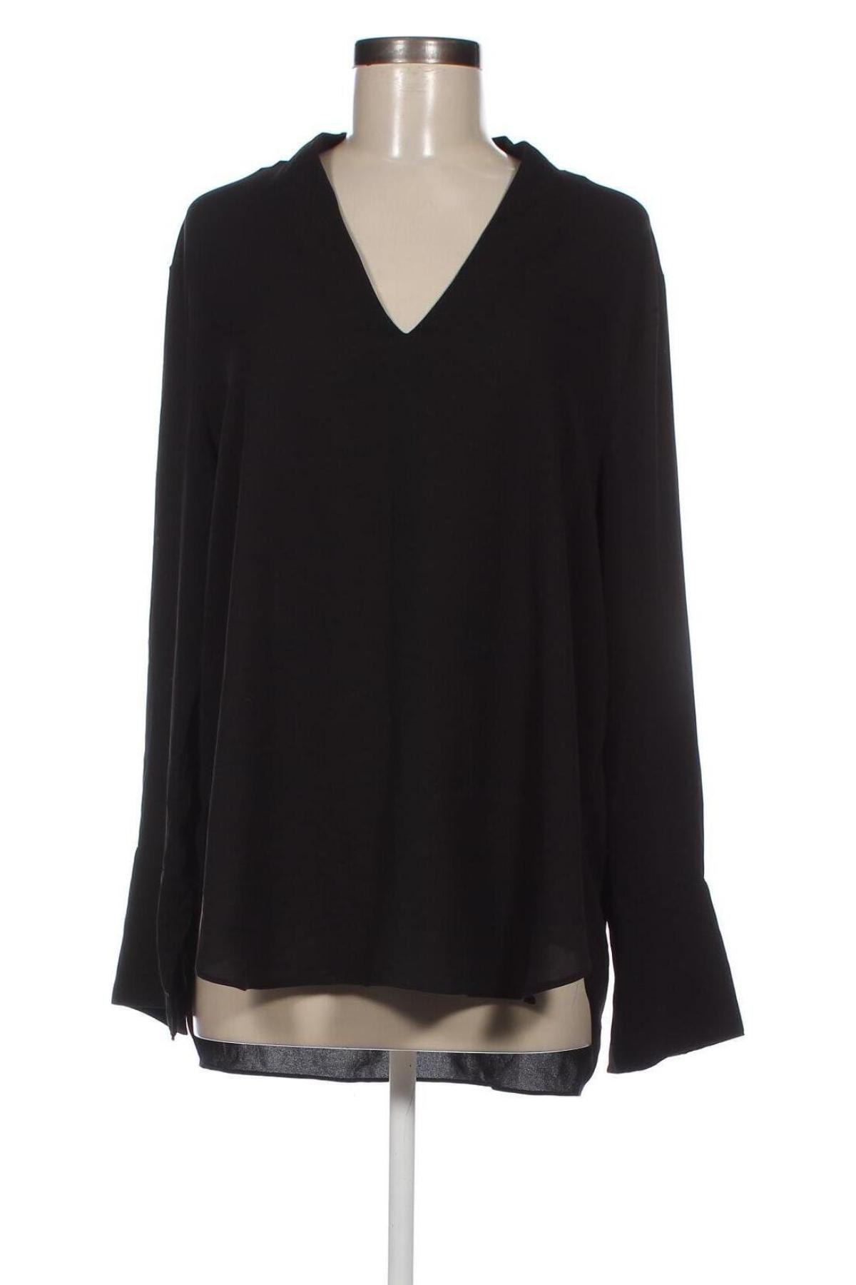 Γυναικεία μπλούζα H&M, Μέγεθος L, Χρώμα Μαύρο, Τιμή 4,70 €
