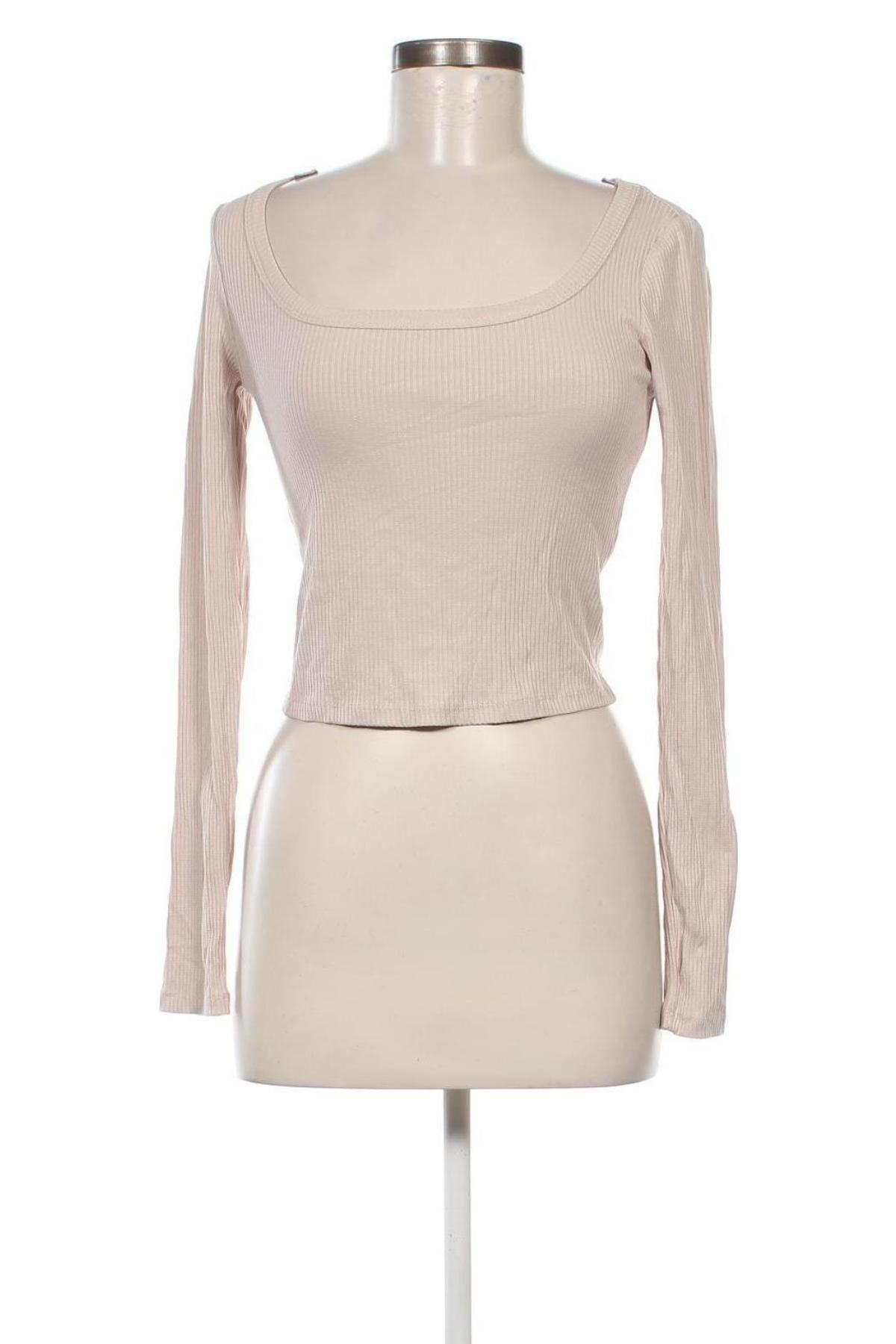 Damen Shirt H&M, Größe S, Farbe Beige, Preis 4,63 €