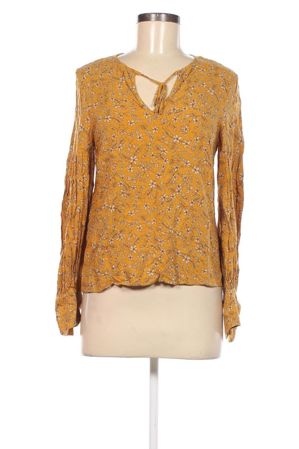 Дамска блуза H&M, Размер S, Цвят Жълт, Цена 4,75 лв.
