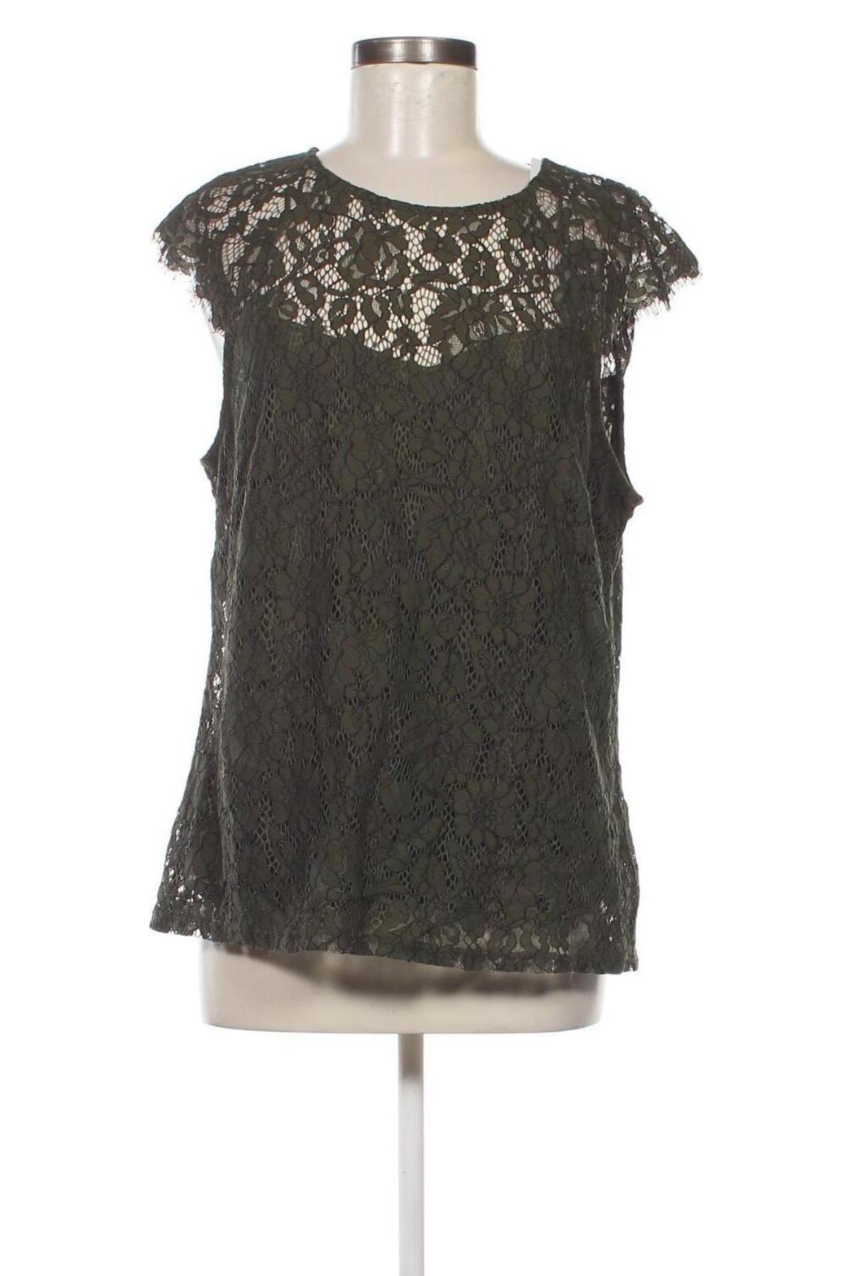 Damen Shirt H&M, Größe L, Farbe Grün, Preis 6,87 €