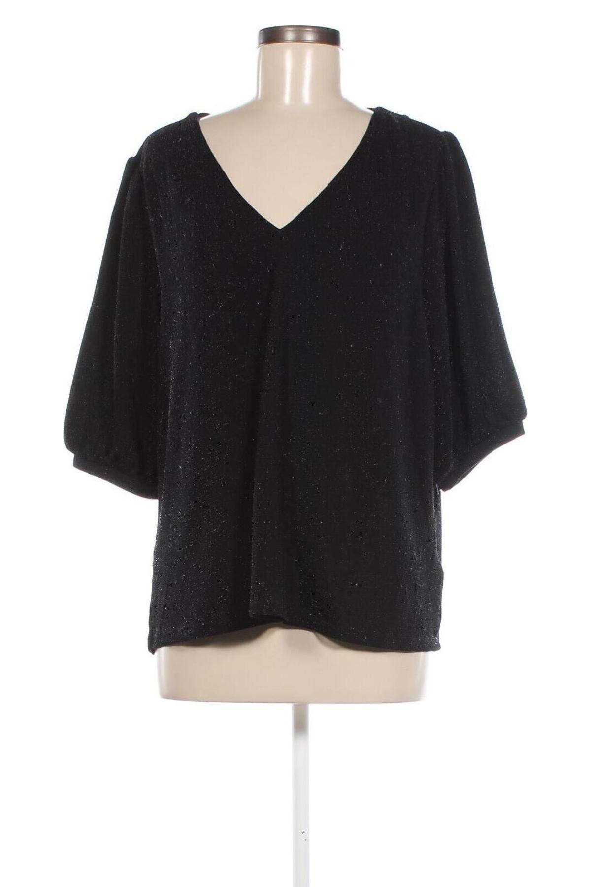 Bluză de femei H&M, Mărime XL, Culoare Negru, Preț 31,25 Lei