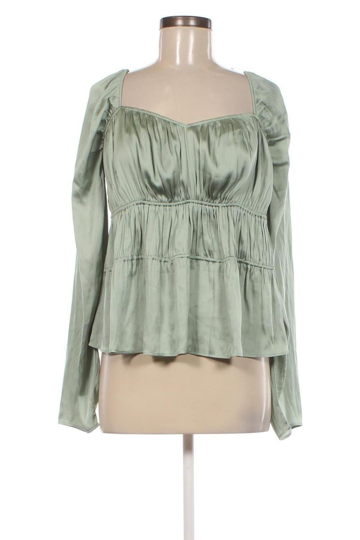 Bluză de femei H&M, Mărime L, Culoare Verde, Preț 48,00 Lei