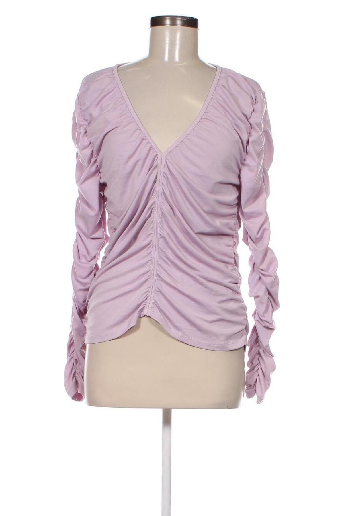 Damen Shirt H&M, Größe L, Farbe Lila, Preis 4,63 €