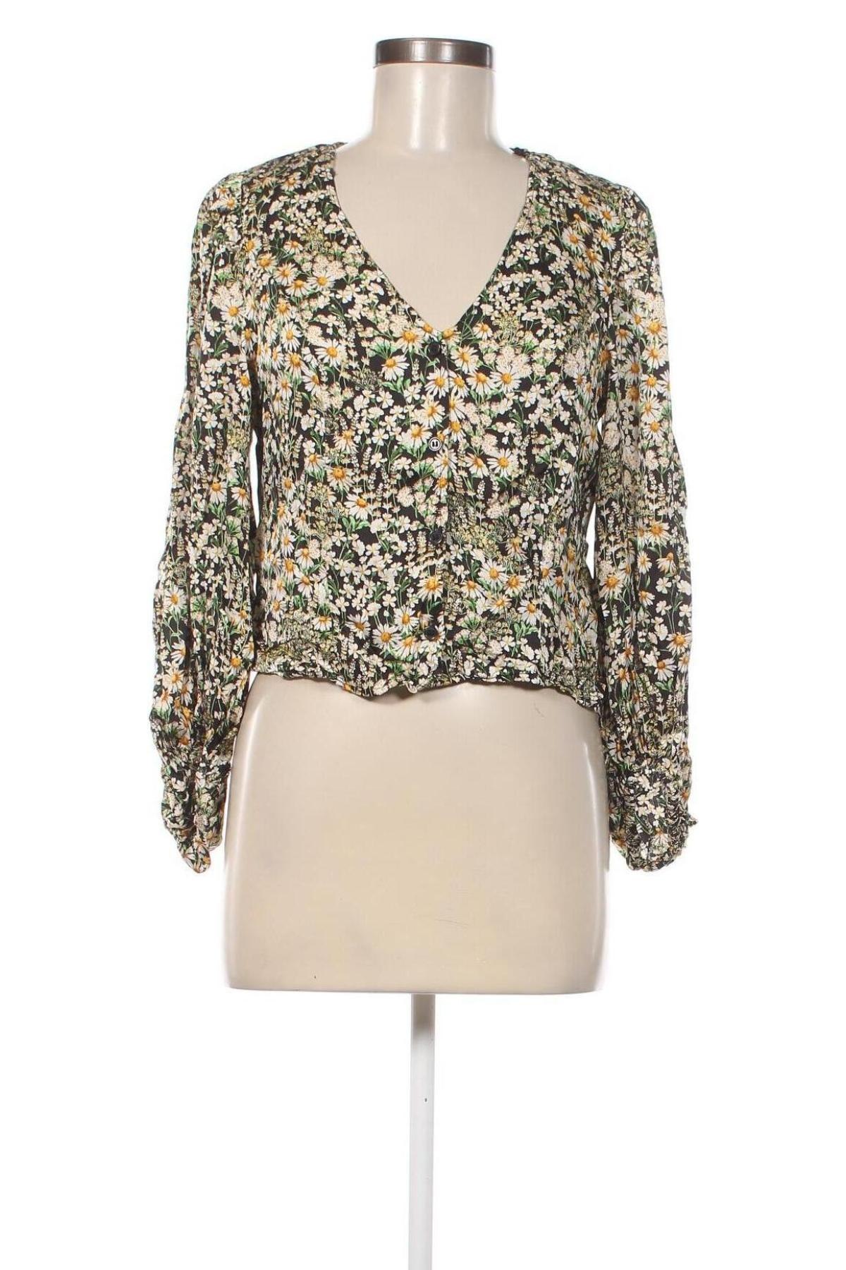 Γυναικεία μπλούζα H&M, Μέγεθος M, Χρώμα Πολύχρωμο, Τιμή 5,54 €