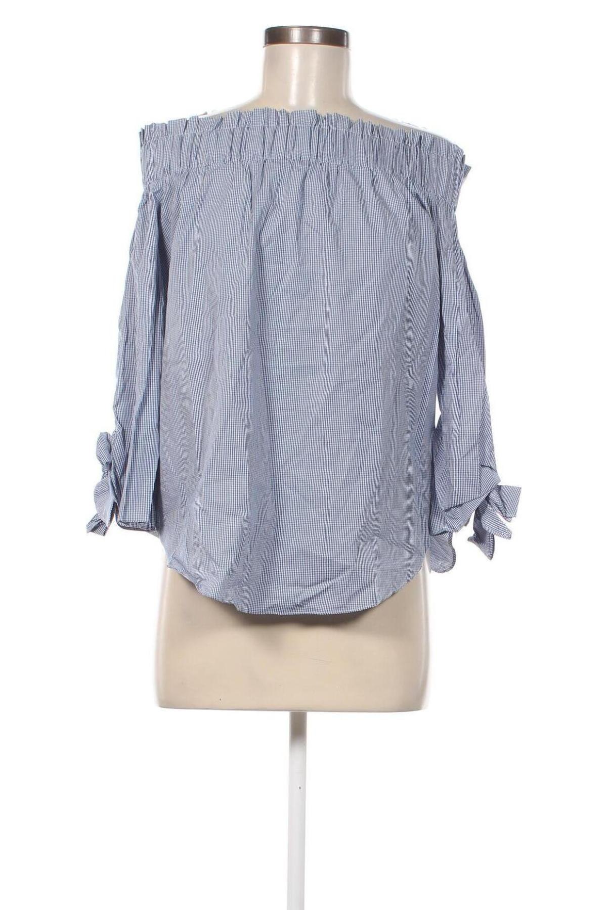 Дамска блуза H&M, Размер S, Цвят Син, Цена 10,73 лв.