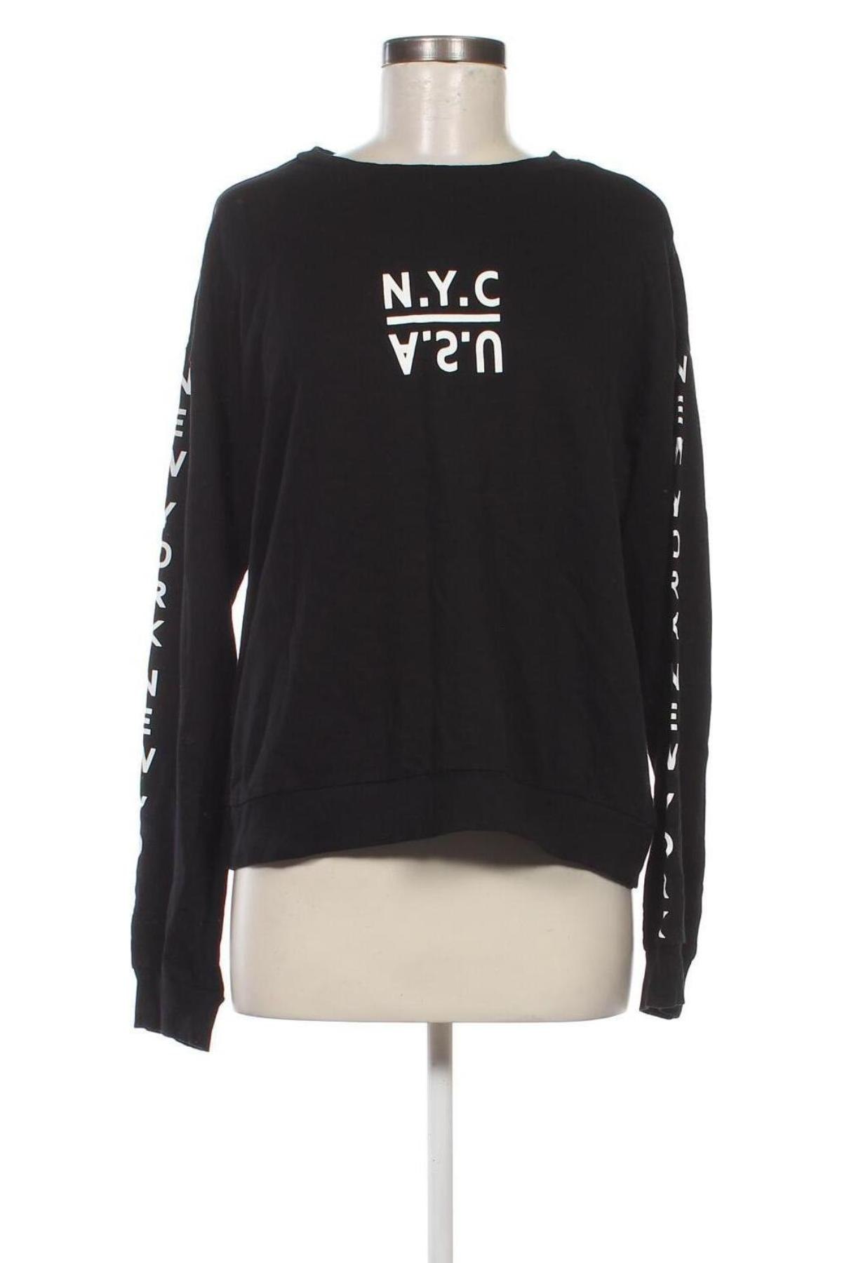 Γυναικεία μπλούζα H&M, Μέγεθος L, Χρώμα Μαύρο, Τιμή 5,29 €