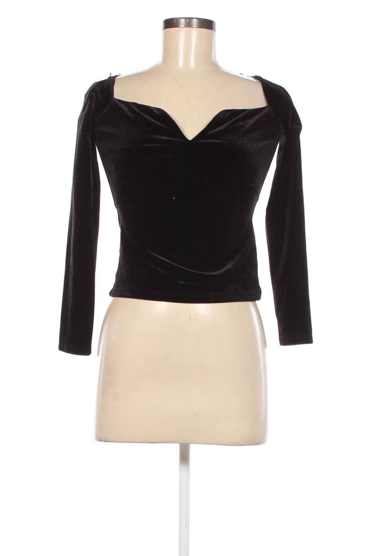 Γυναικεία μπλούζα H&M, Μέγεθος S, Χρώμα Μαύρο, Τιμή 3,76 €