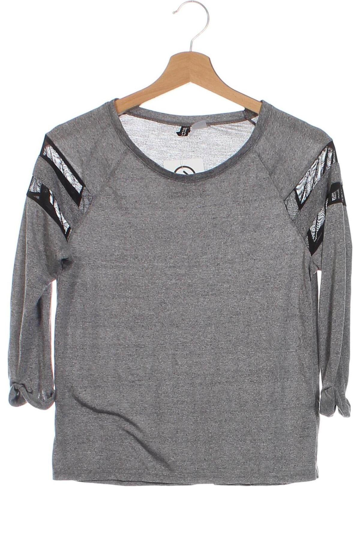 Damen Shirt H&M Divided, Größe XS, Farbe Grau, Preis € 3,99