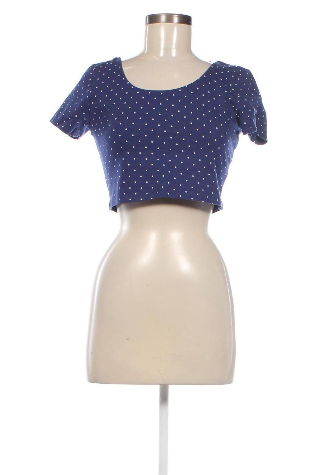 Damen Shirt H&M Divided, Größe M, Farbe Blau, Preis 5,10 €