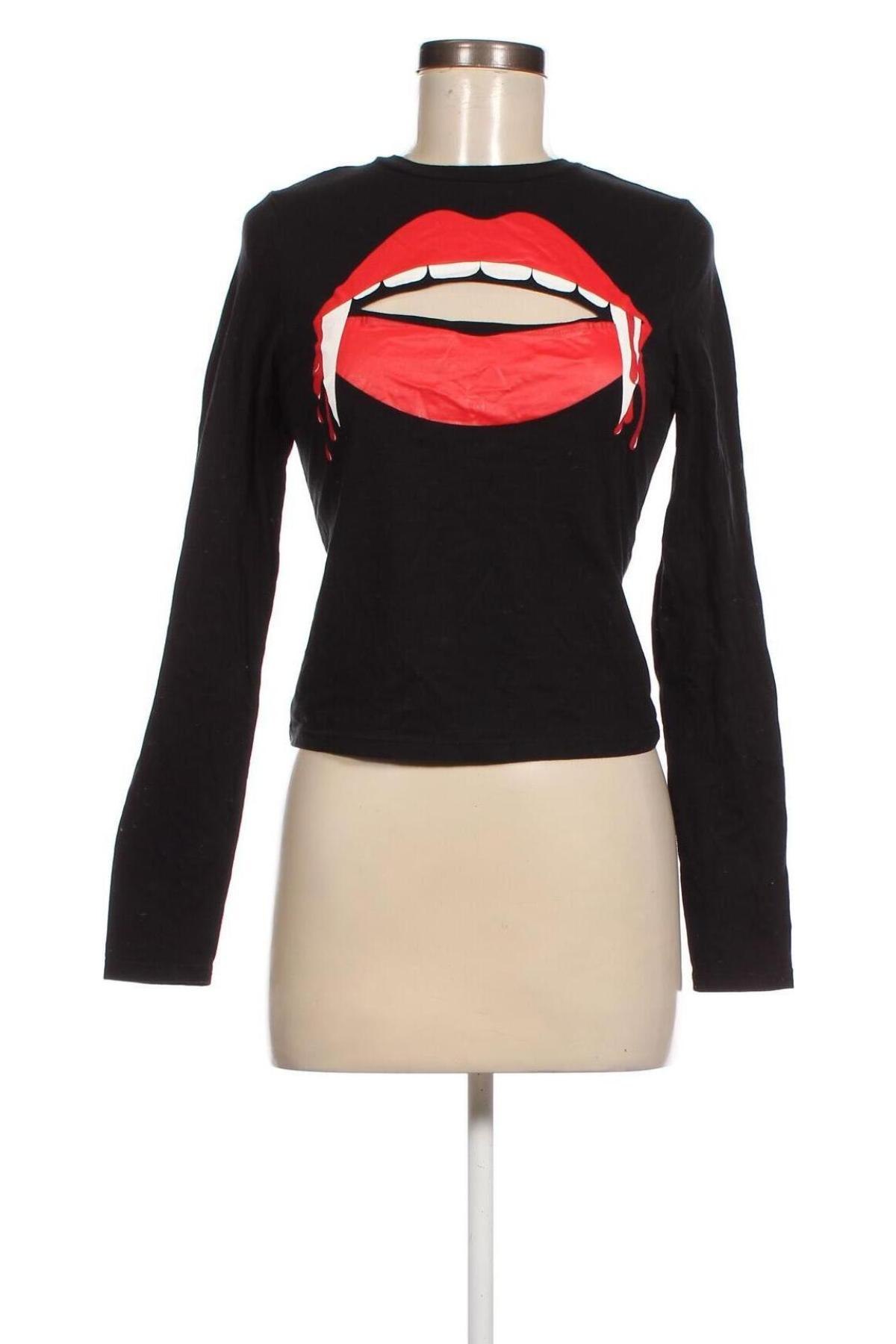 Γυναικεία μπλούζα H&M Divided, Μέγεθος M, Χρώμα Μαύρο, Τιμή 17,39 €