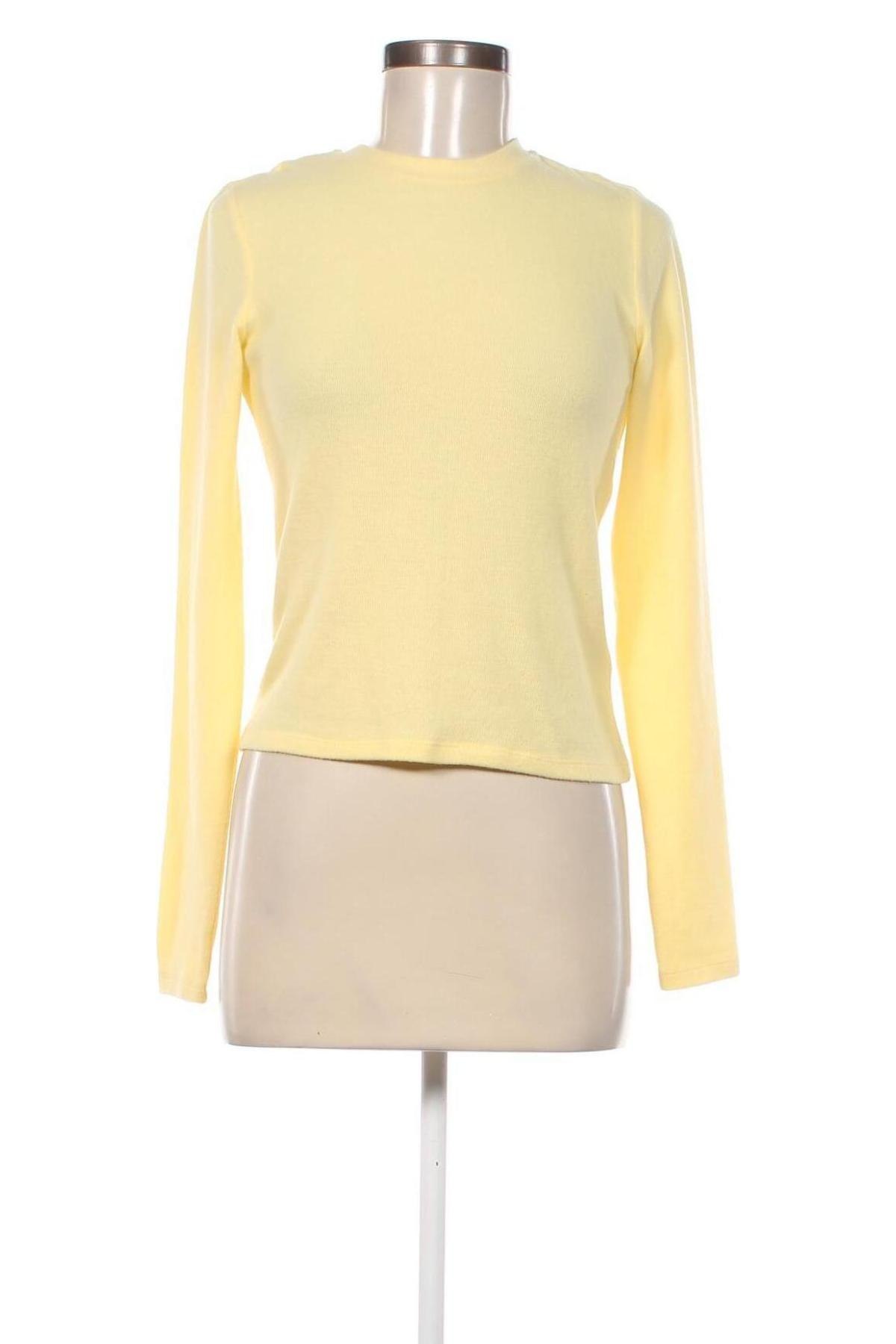 Γυναικεία μπλούζα H&M Divided, Μέγεθος M, Χρώμα Κίτρινο, Τιμή 15,86 €