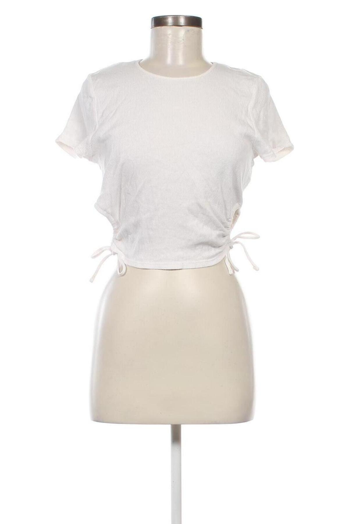 Γυναικεία μπλούζα H&M Divided, Μέγεθος L, Χρώμα Λευκό, Τιμή 5,76 €