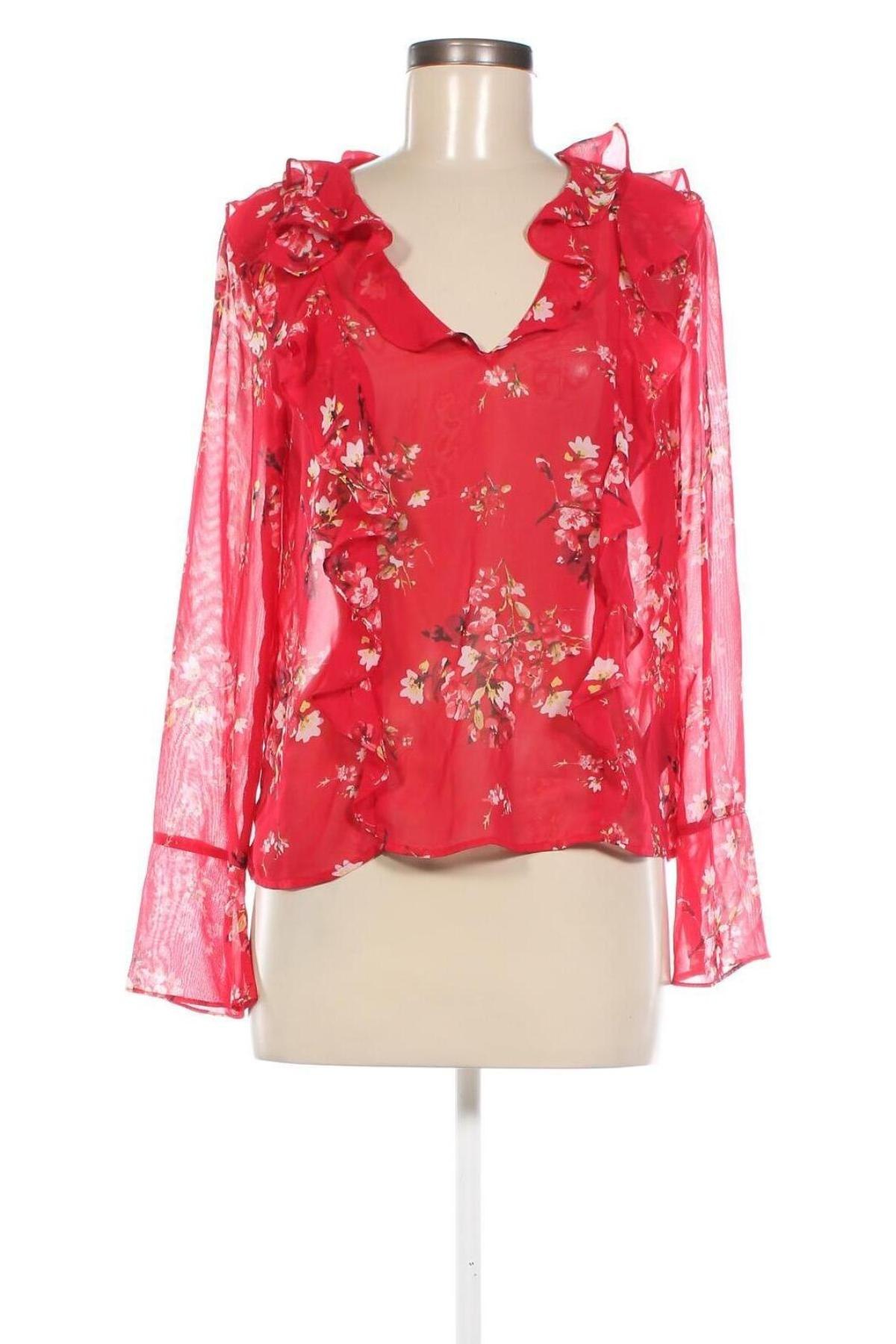Дамска блуза H&M Divided, Размер M, Цвят Червен, Цена 6,65 лв.