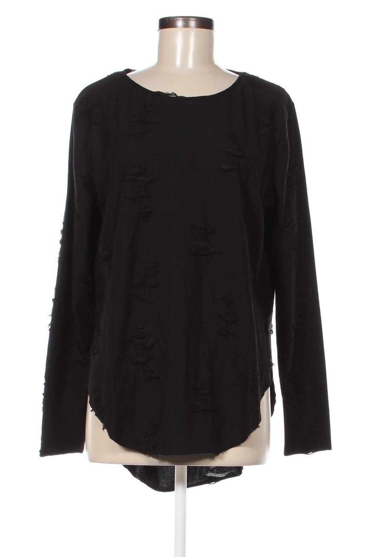 Damen Shirt H&M Divided, Größe L, Farbe Schwarz, Preis 4,63 €