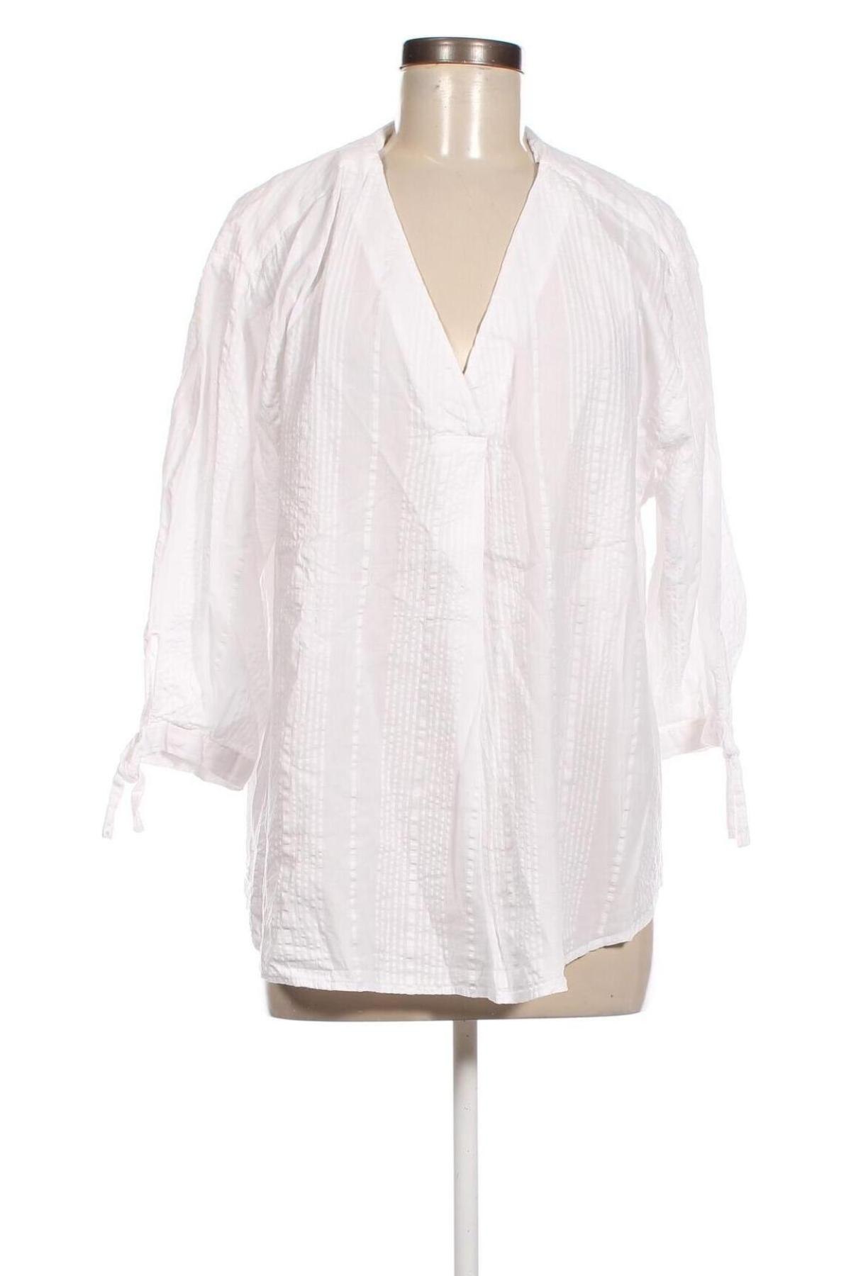 Damen Shirt H&M L.O.G.G., Größe L, Farbe Weiß, Preis € 13,22