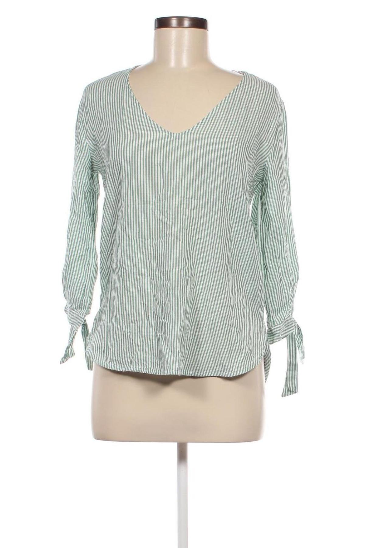 Damen Shirt H&M L.O.G.G., Größe XS, Farbe Grün, Preis 5,29 €