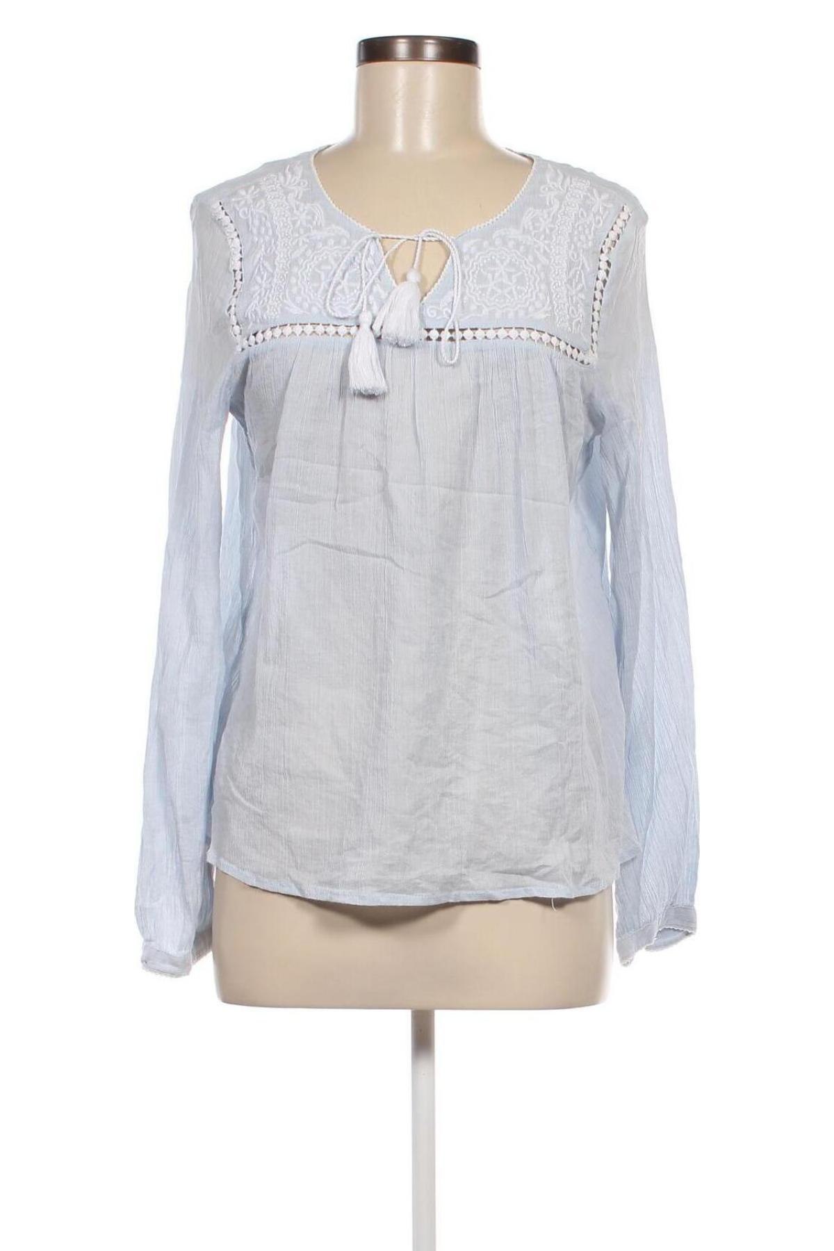 Damen Shirt H&M L.O.G.G., Größe M, Farbe Blau, Preis 5,95 €