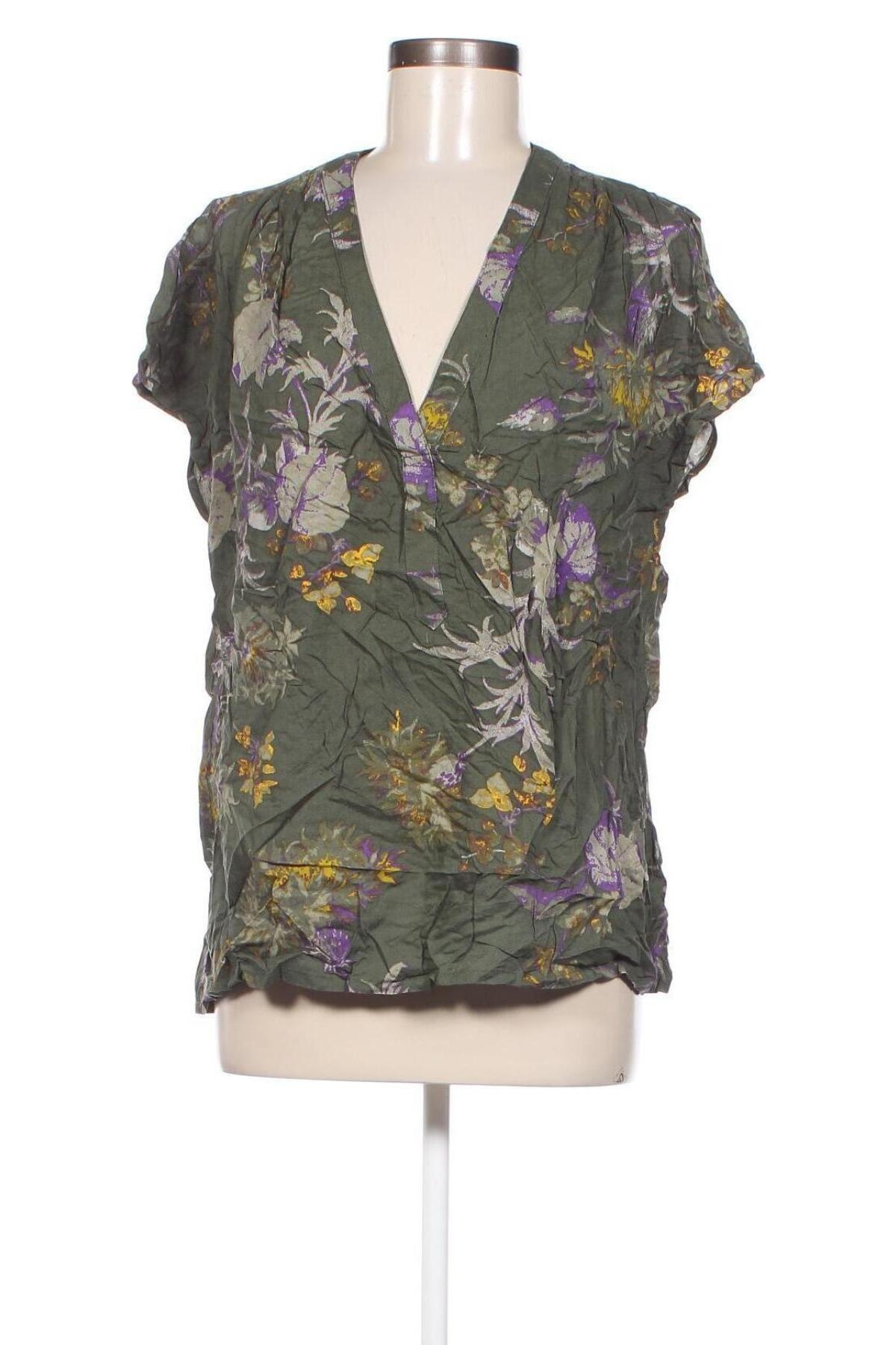 Γυναικεία μπλούζα H&M L.O.G.G., Μέγεθος S, Χρώμα Πολύχρωμο, Τιμή 3,53 €