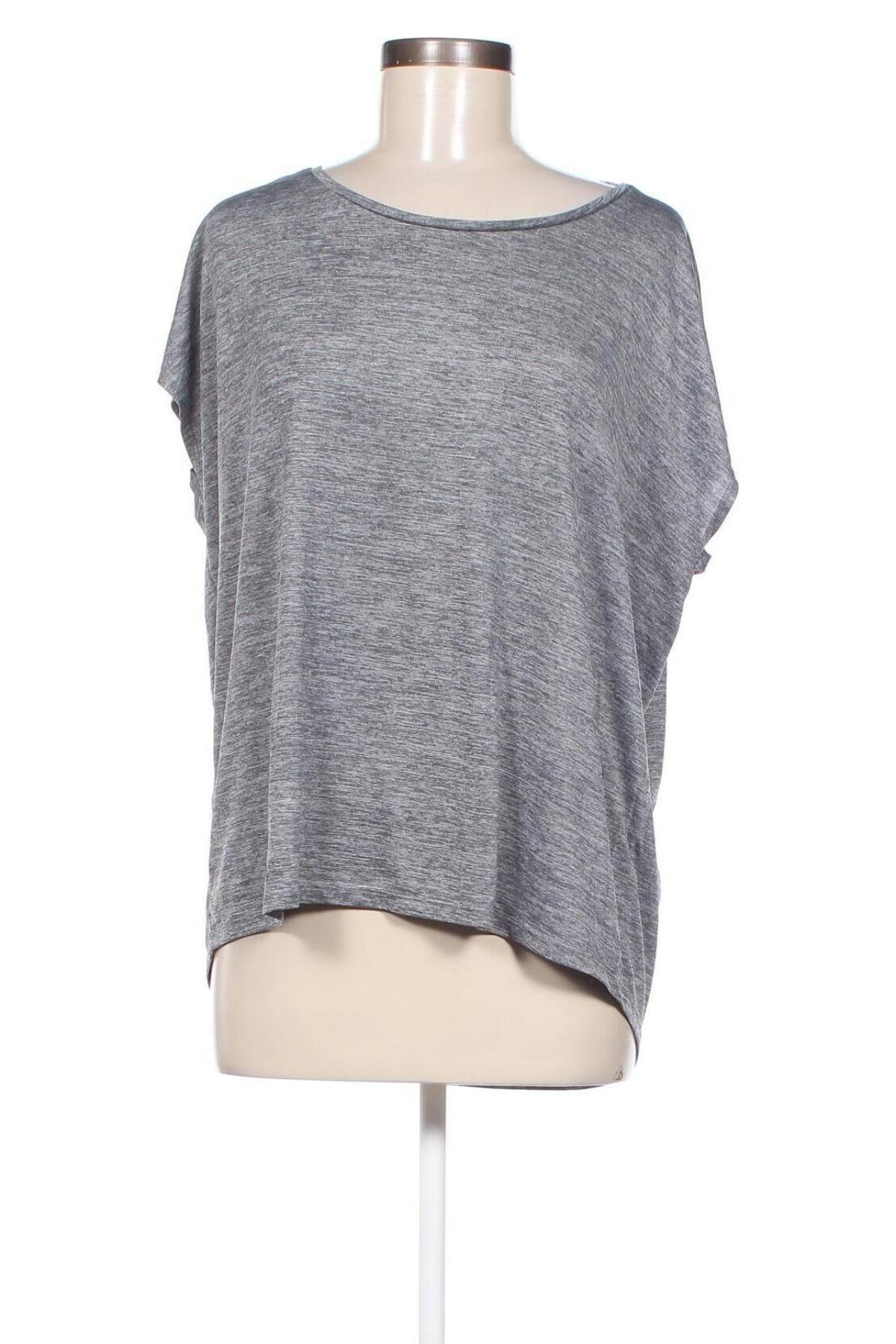 Damen Shirt H&M Sport, Größe L, Farbe Grau, Preis 5,60 €