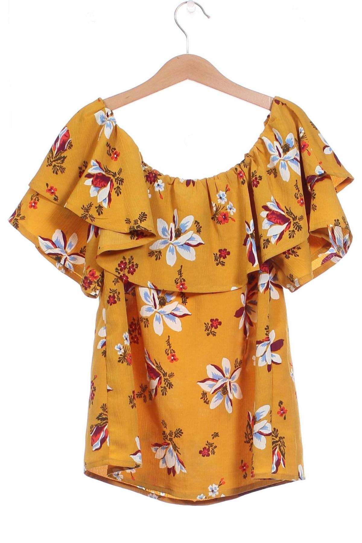 Γυναικεία μπλούζα H.i.p., Μέγεθος XS, Χρώμα Κίτρινο, Τιμή 9,91 €
