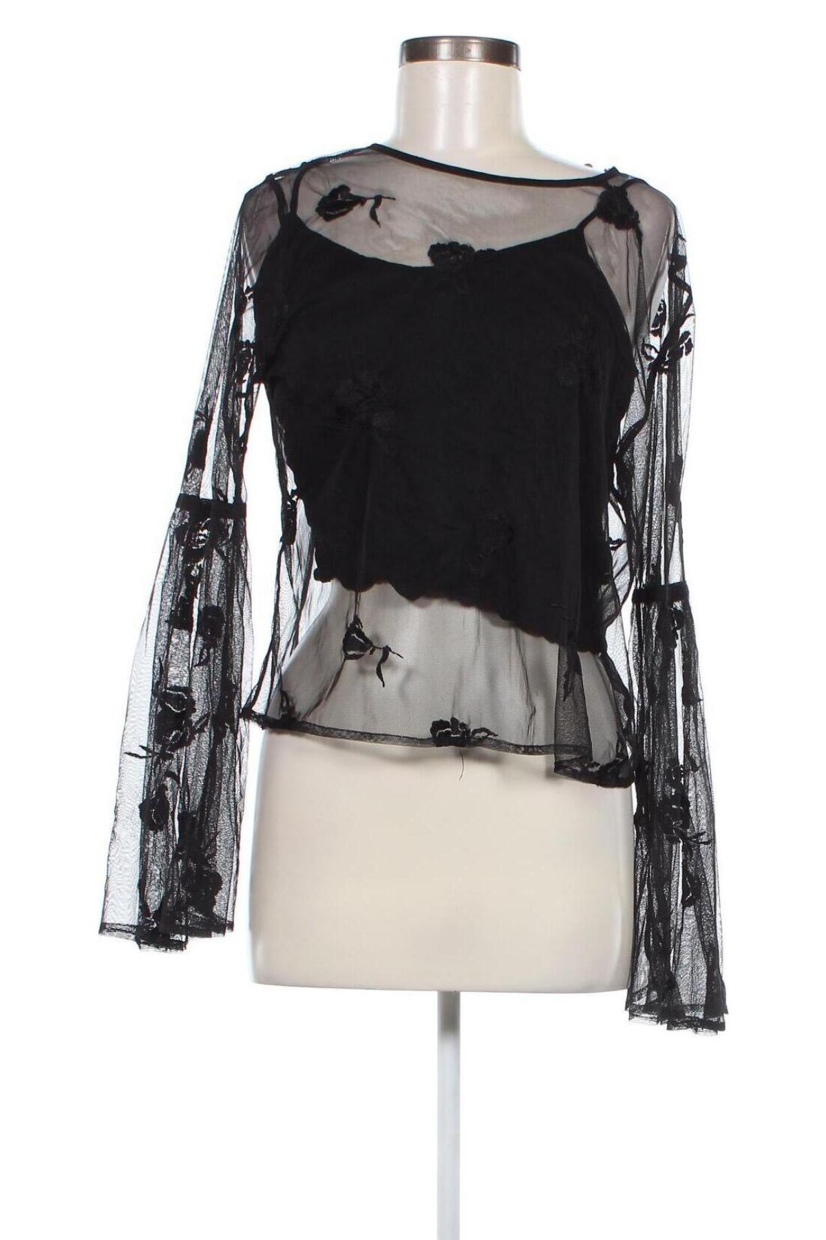 Damen Shirt Hollister, Größe L, Farbe Schwarz, Preis € 23,66