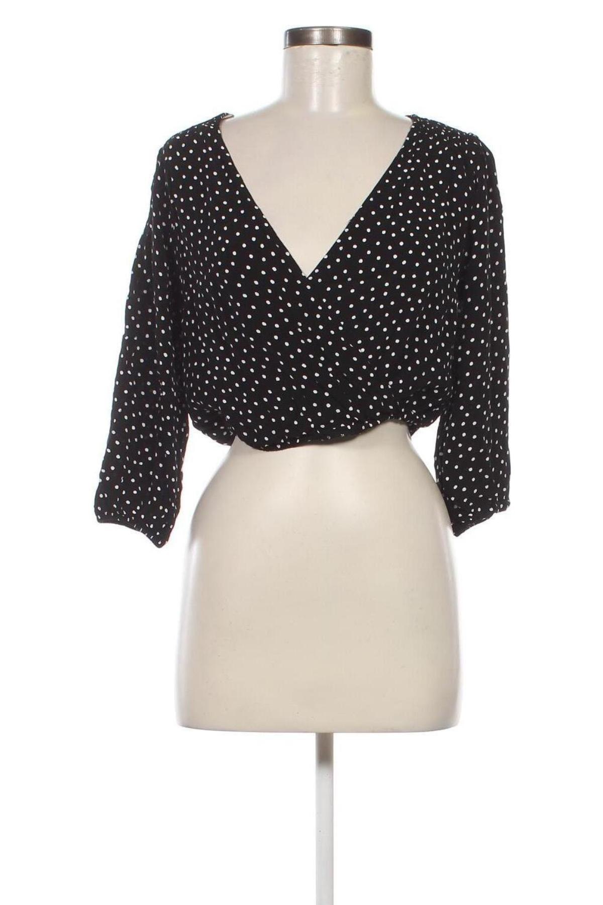 Γυναικεία μπλούζα Hollister, Μέγεθος S, Χρώμα Μαύρο, Τιμή 6,31 €