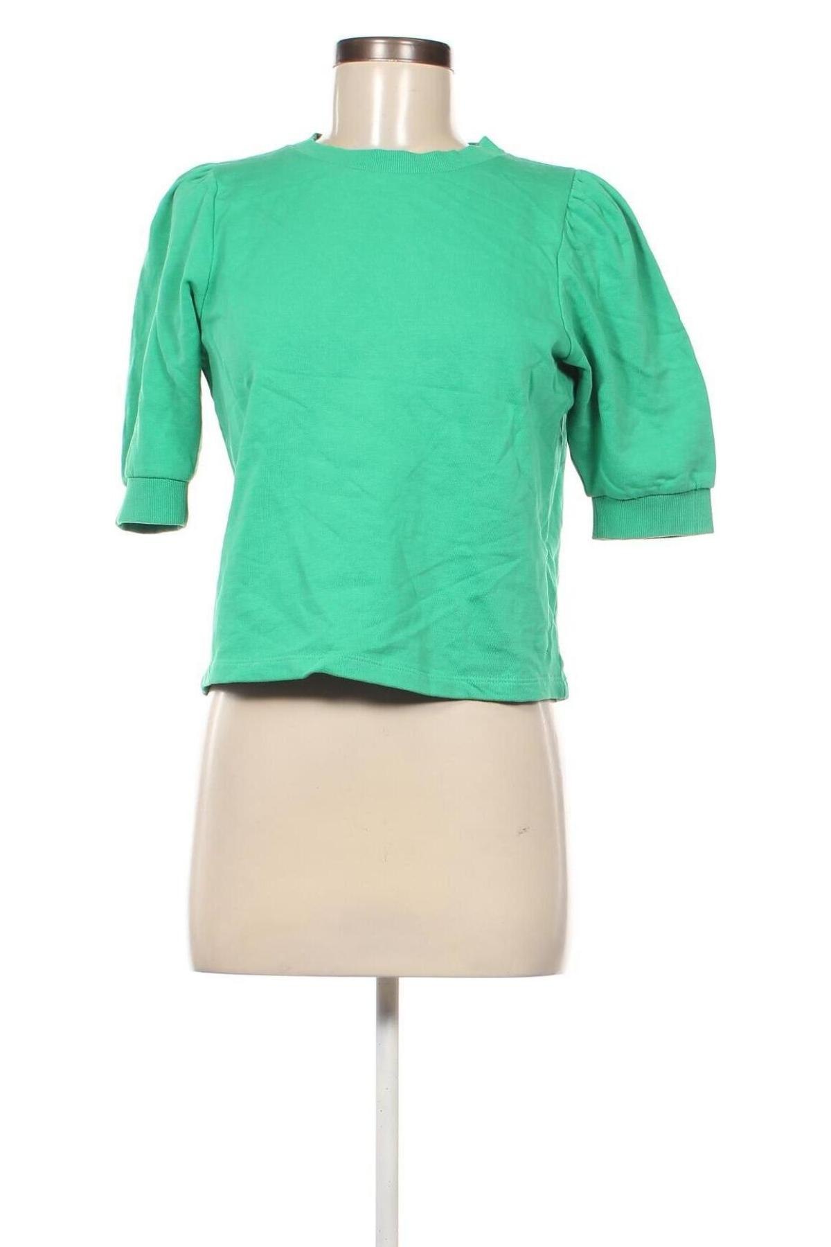 Γυναικεία μπλούζα Ichi, Μέγεθος XS, Χρώμα Πράσινο, Τιμή 21,03 €