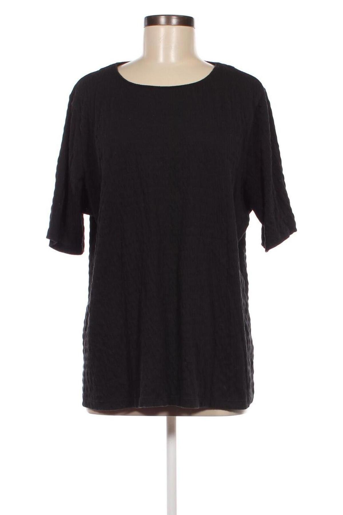 Γυναικεία μπλούζα Isaac Mizrahi Live, Μέγεθος XL, Χρώμα Μαύρο, Τιμή 10,52 €