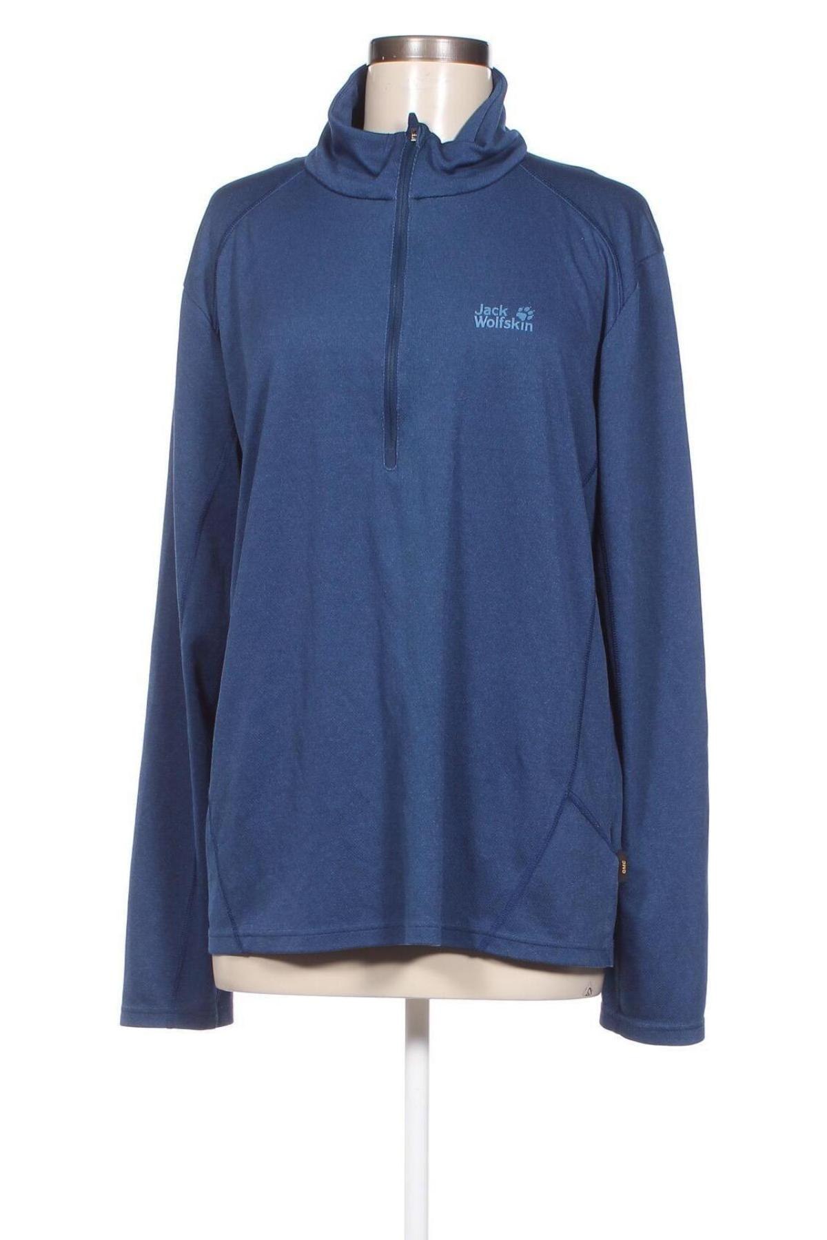 Damen Shirt Jack Wolfskin, Größe XXL, Farbe Blau, Preis € 23,66