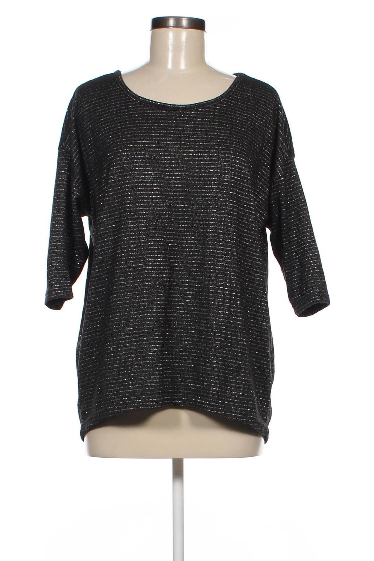Γυναικεία μπλούζα Janina, Μέγεθος L, Χρώμα Μαύρο, Τιμή 5,29 €