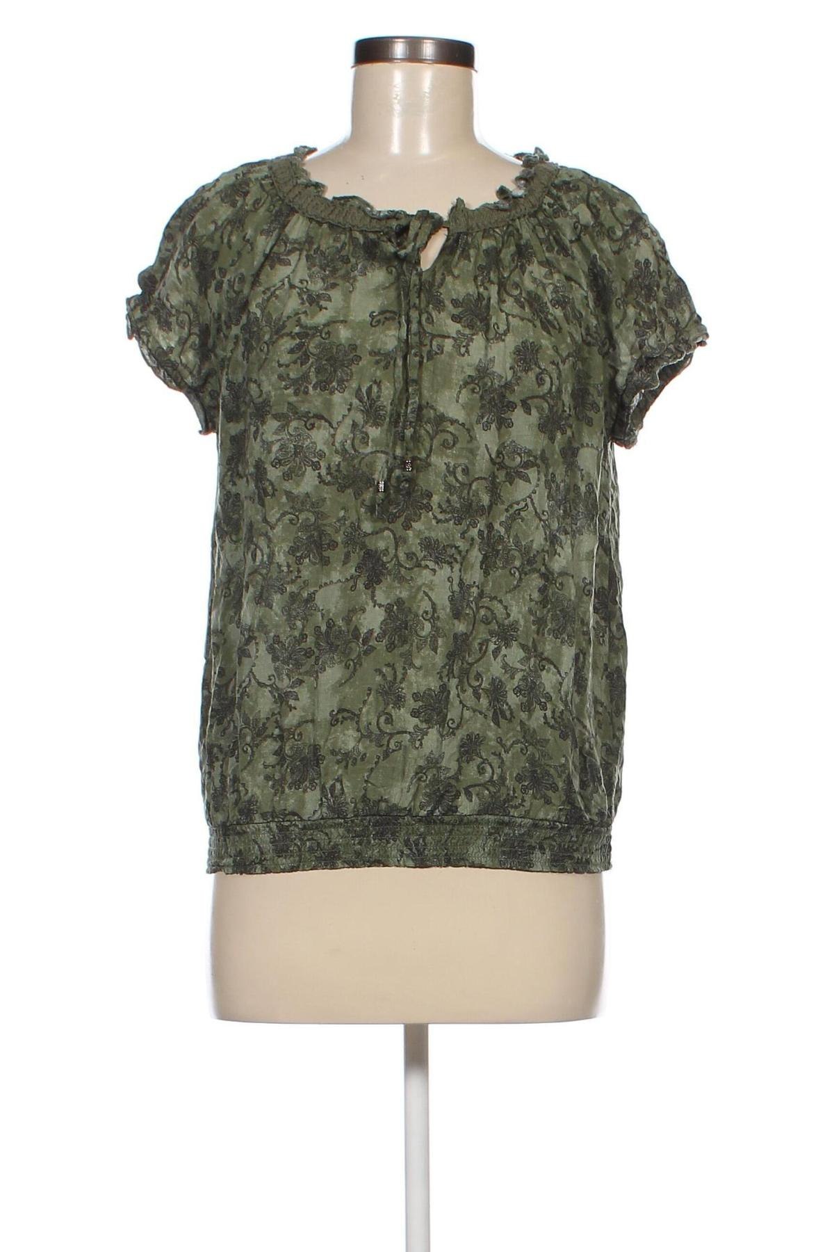Дамска блуза Janina, Размер M, Цвят Зелен, Цена 6,65 лв.
