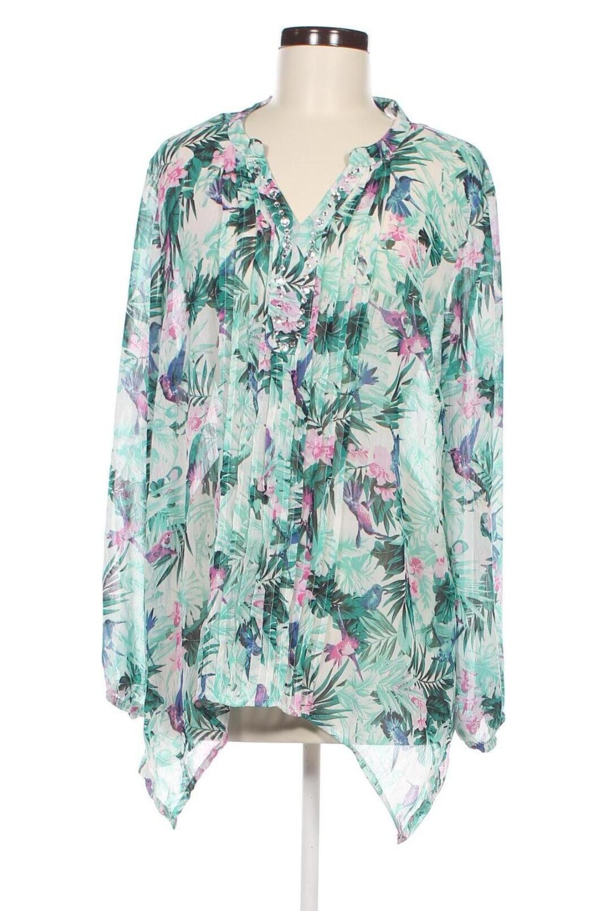 Damen Shirt Janina, Größe L, Farbe Mehrfarbig, Preis € 6,61