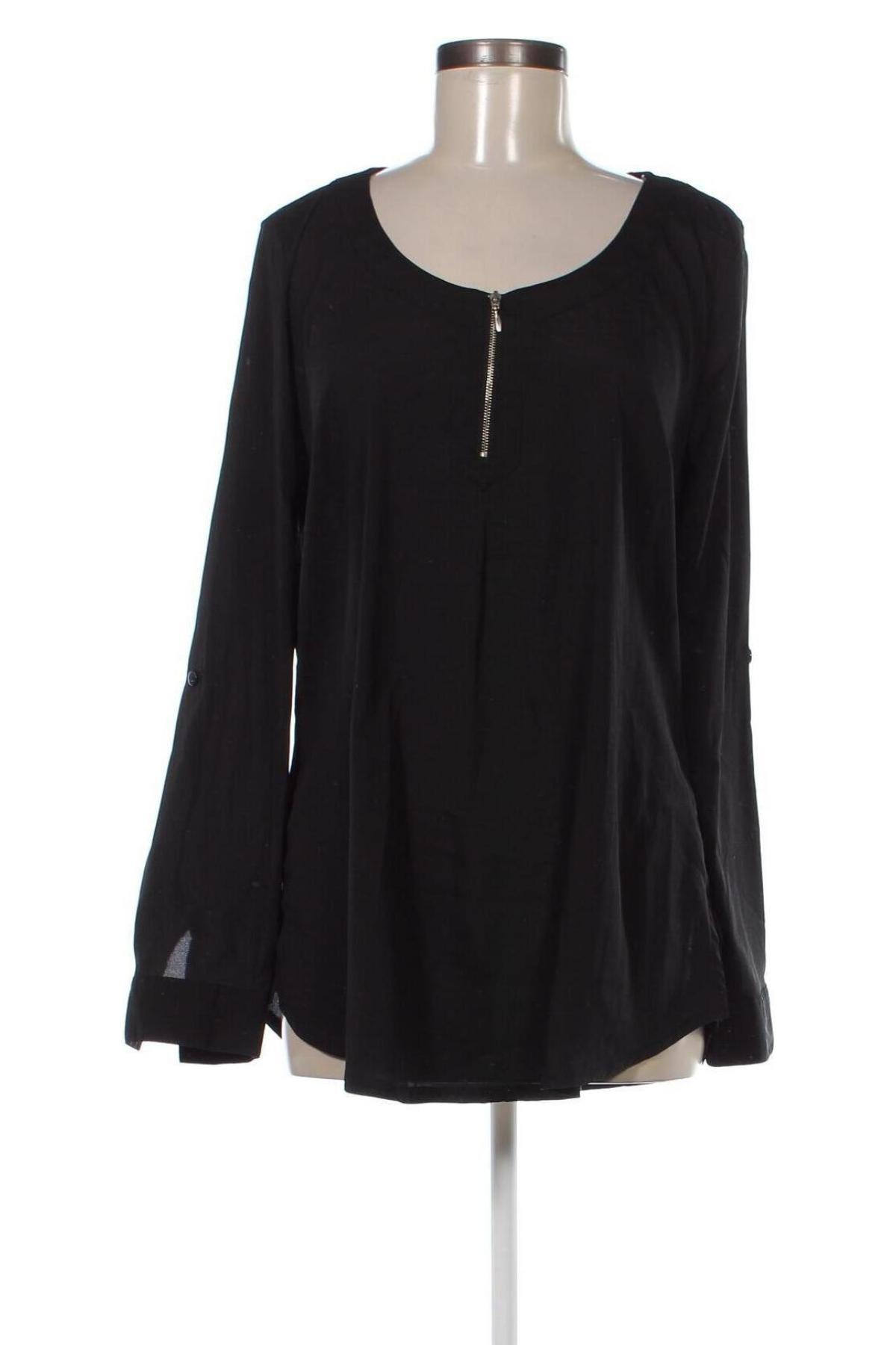 Γυναικεία μπλούζα Janina, Μέγεθος M, Χρώμα Μαύρο, Τιμή 5,88 €