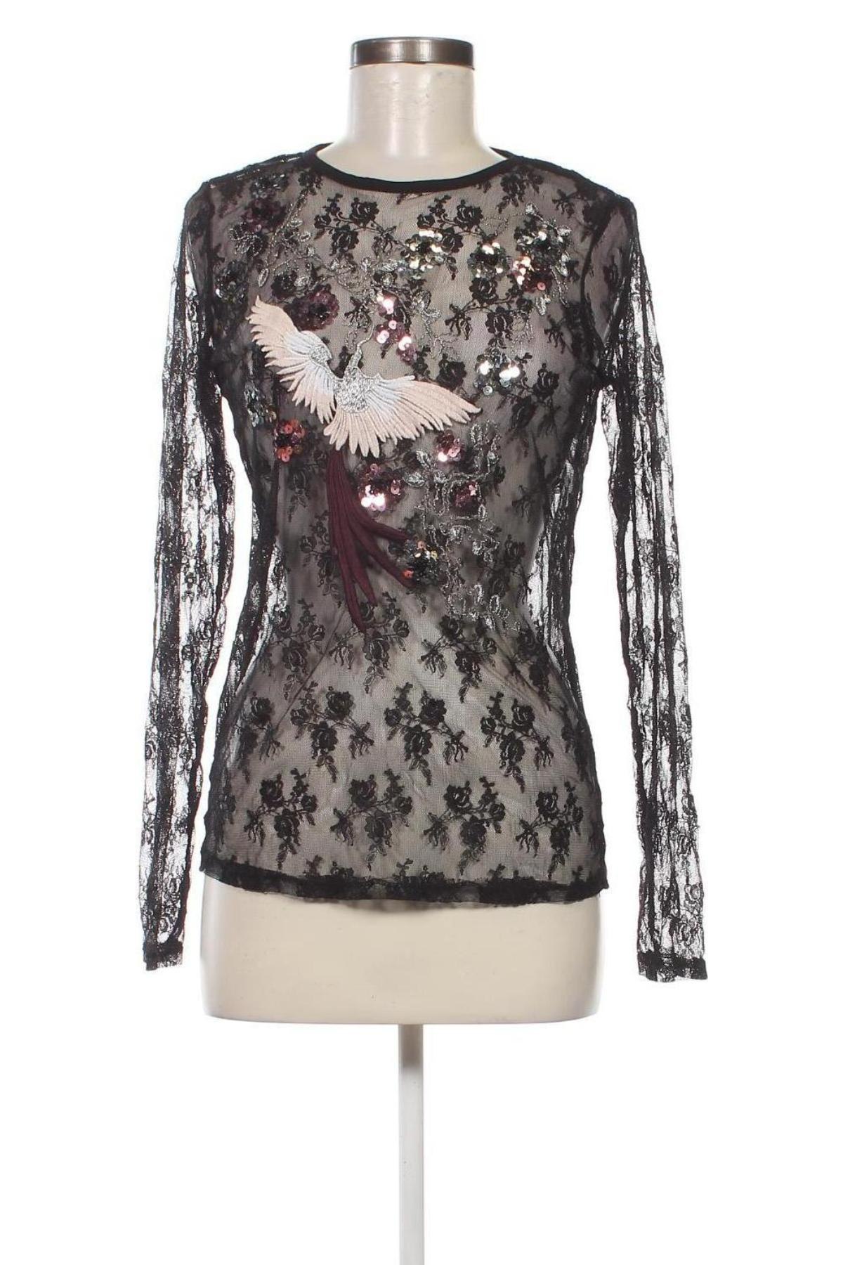 Дамска блуза Jean Pascale, Размер S, Цвят Черен, Цена 6,65 лв.