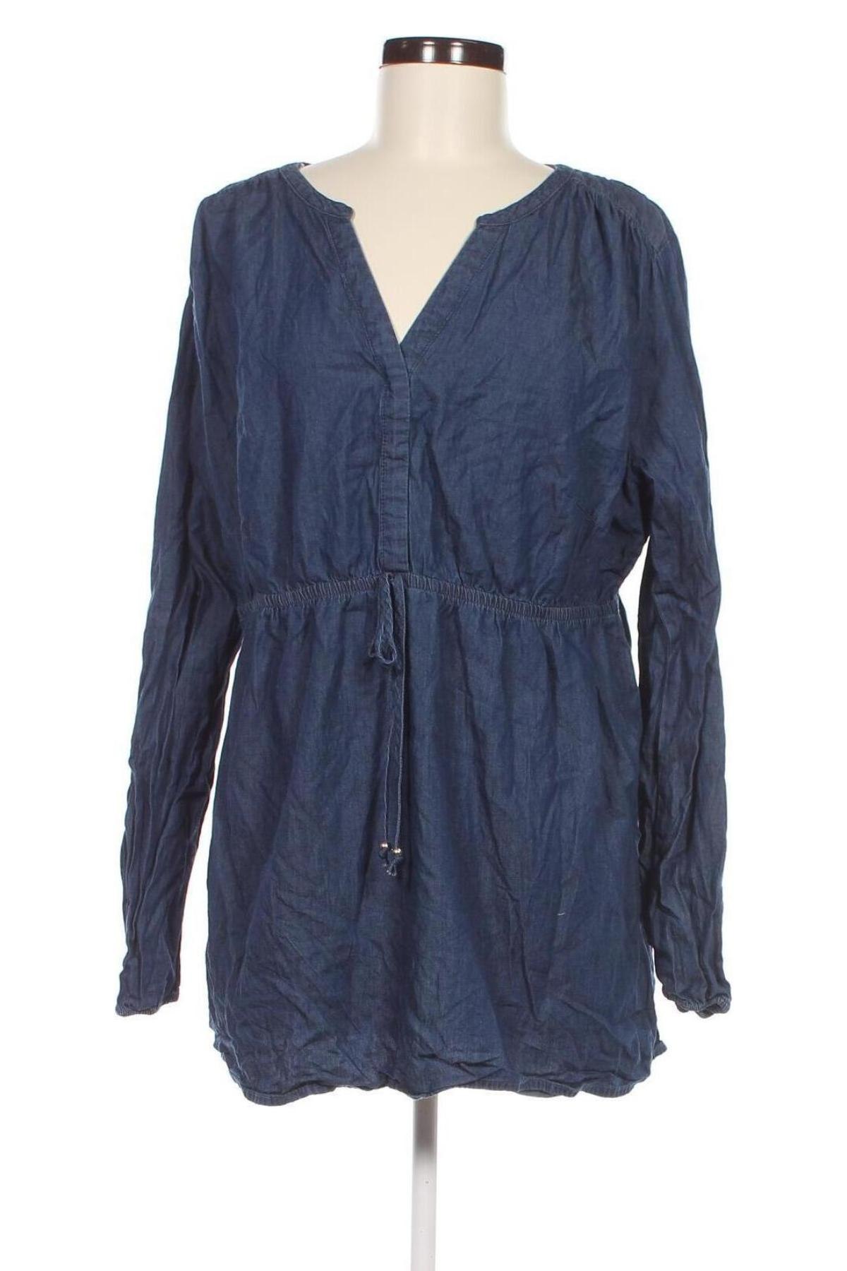 Γυναικεία μπλούζα John Baner, Μέγεθος XL, Χρώμα Μπλέ, Τιμή 5,88 €